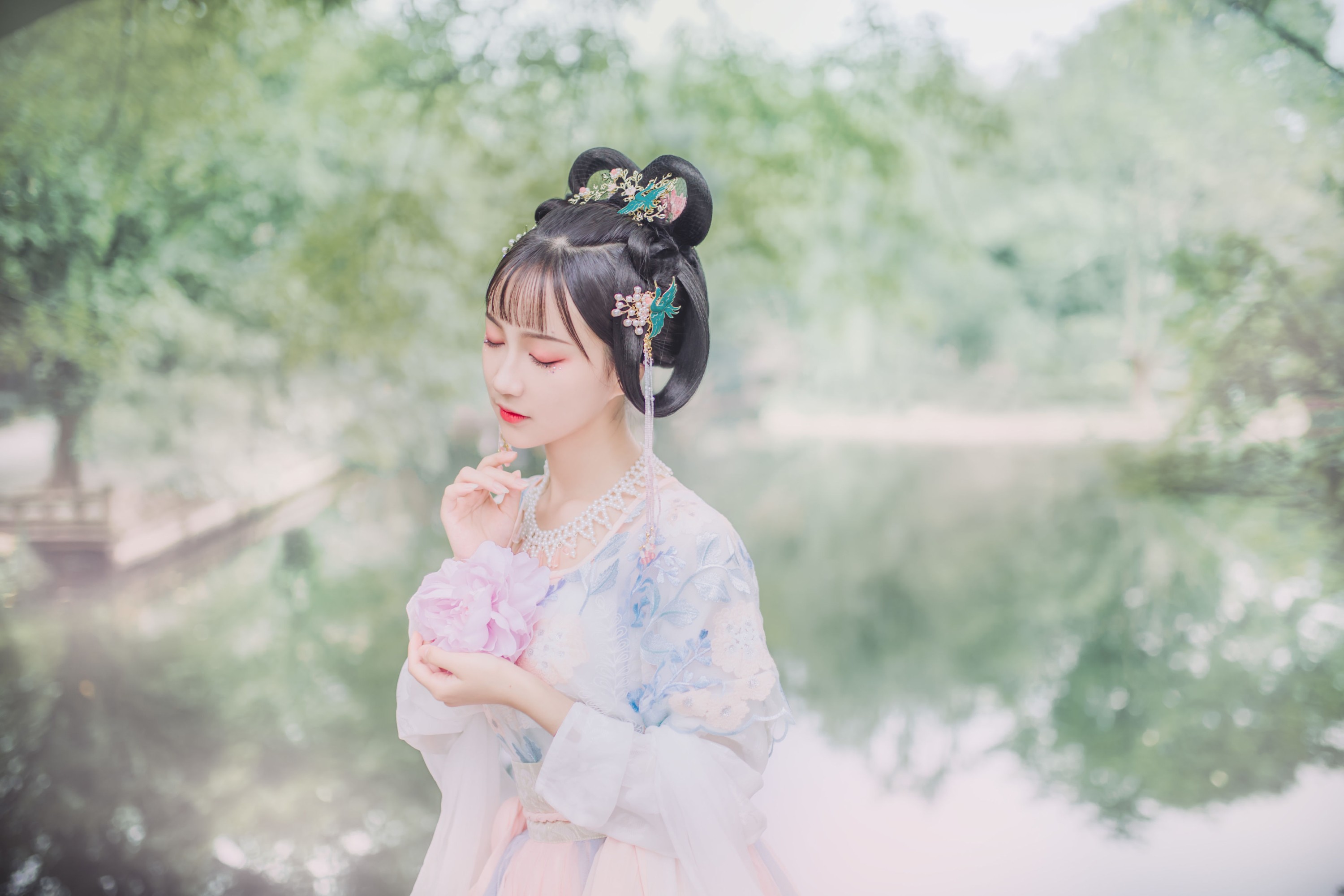 图片[3]-绮罗生的小苏苏 – 《拾春》[22P]-COS写真在线网