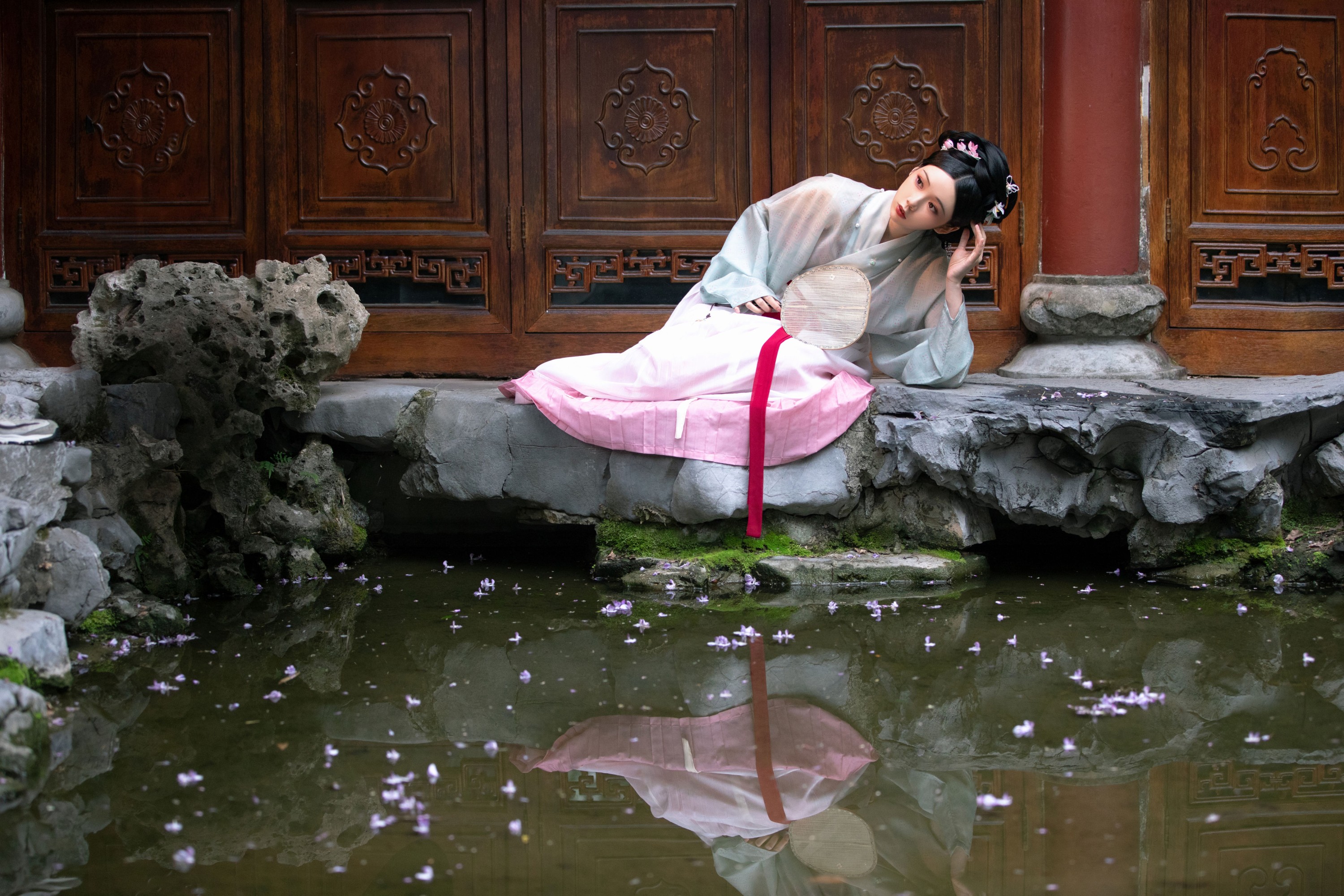 图片[6]-槐枝- – 《潭上紫藤》[38P]-COS写真在线网