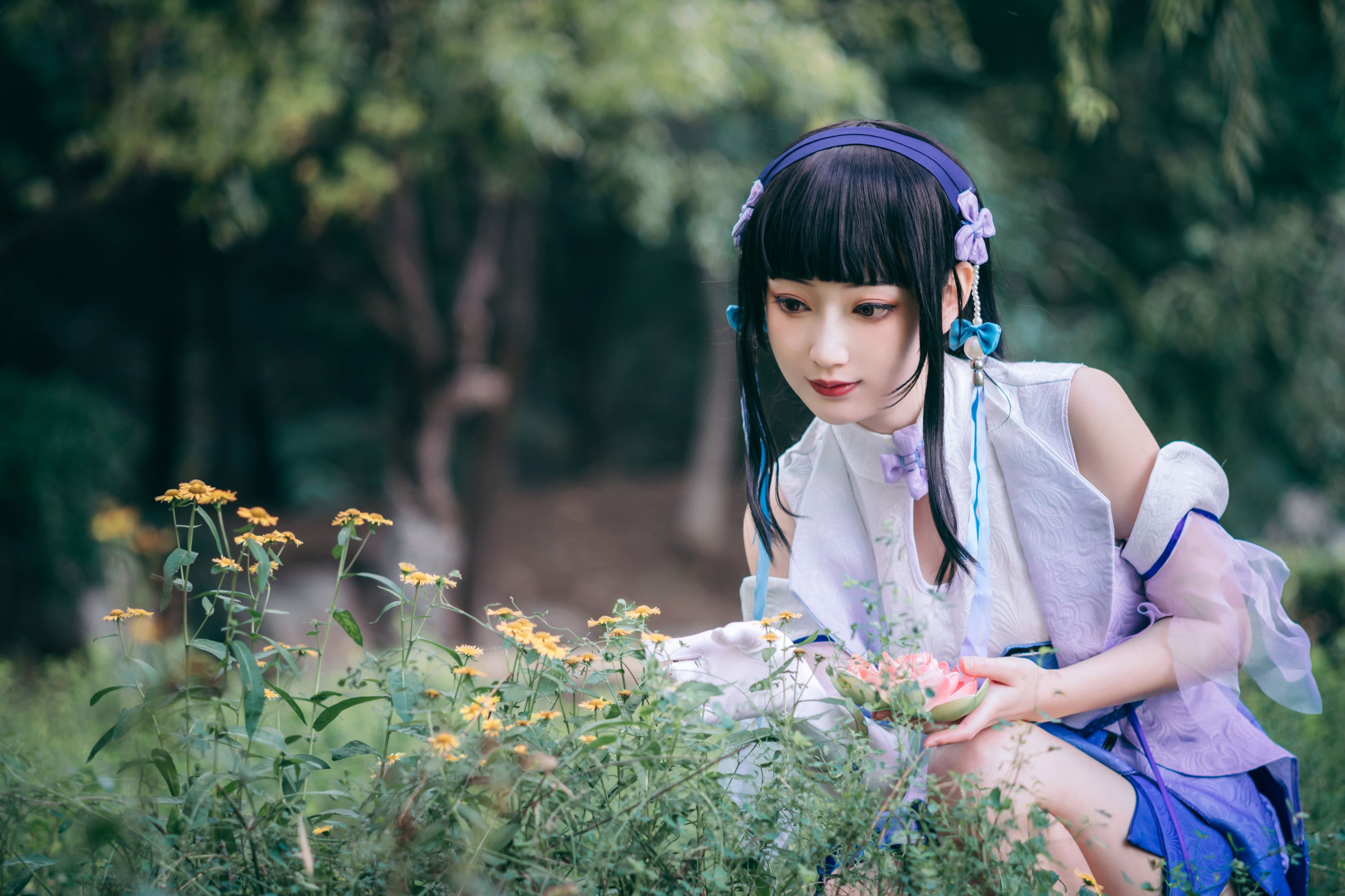 图片[5]-桃墨公子x – 《西施幻纱之灵》[28P]-COS写真在线网