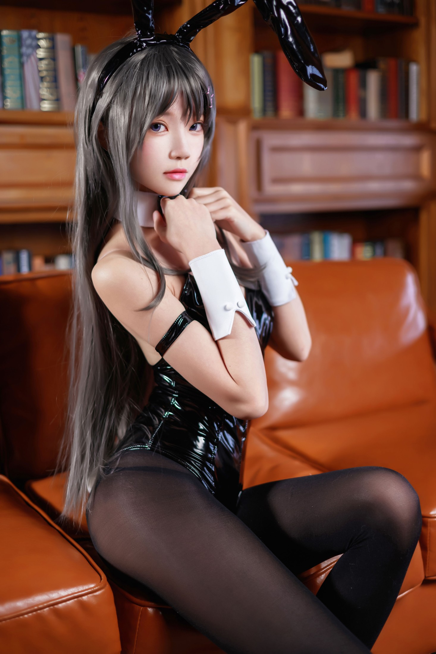 图片[4]-桜桃喵 – 《麻衣学姐cosplay》[22P]-COS写真在线网