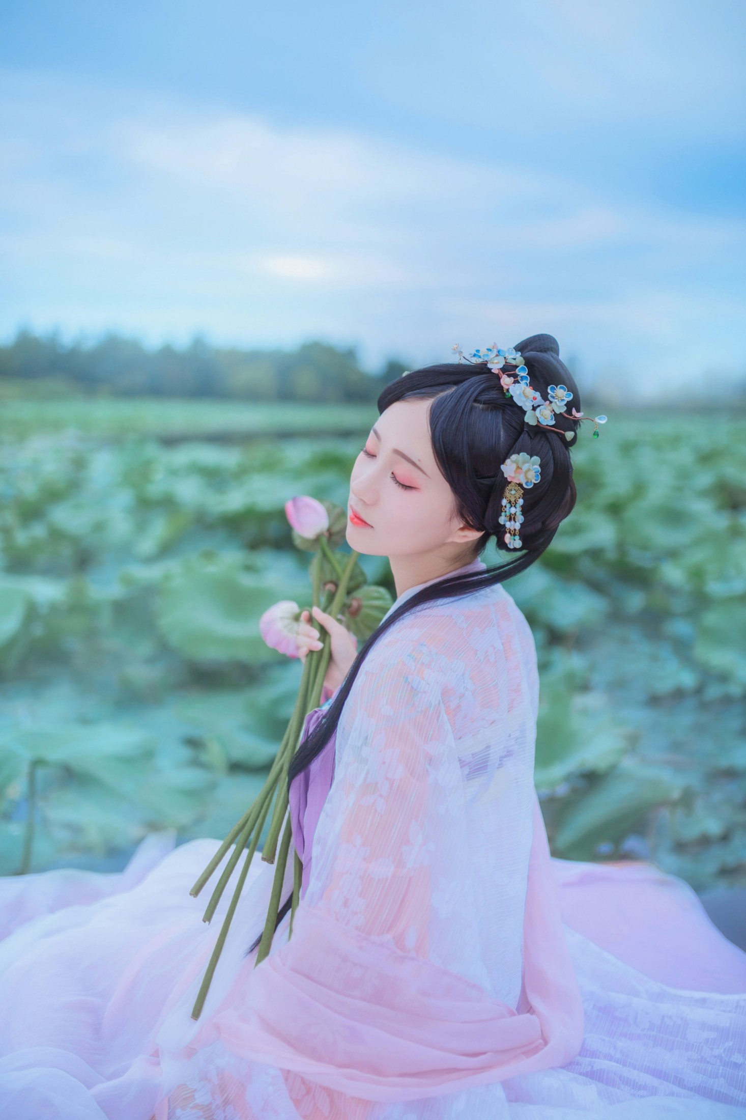 图片[3]-绮罗生的小苏苏 – 《梦入芙蓉浦》[23P]-COS写真在线网