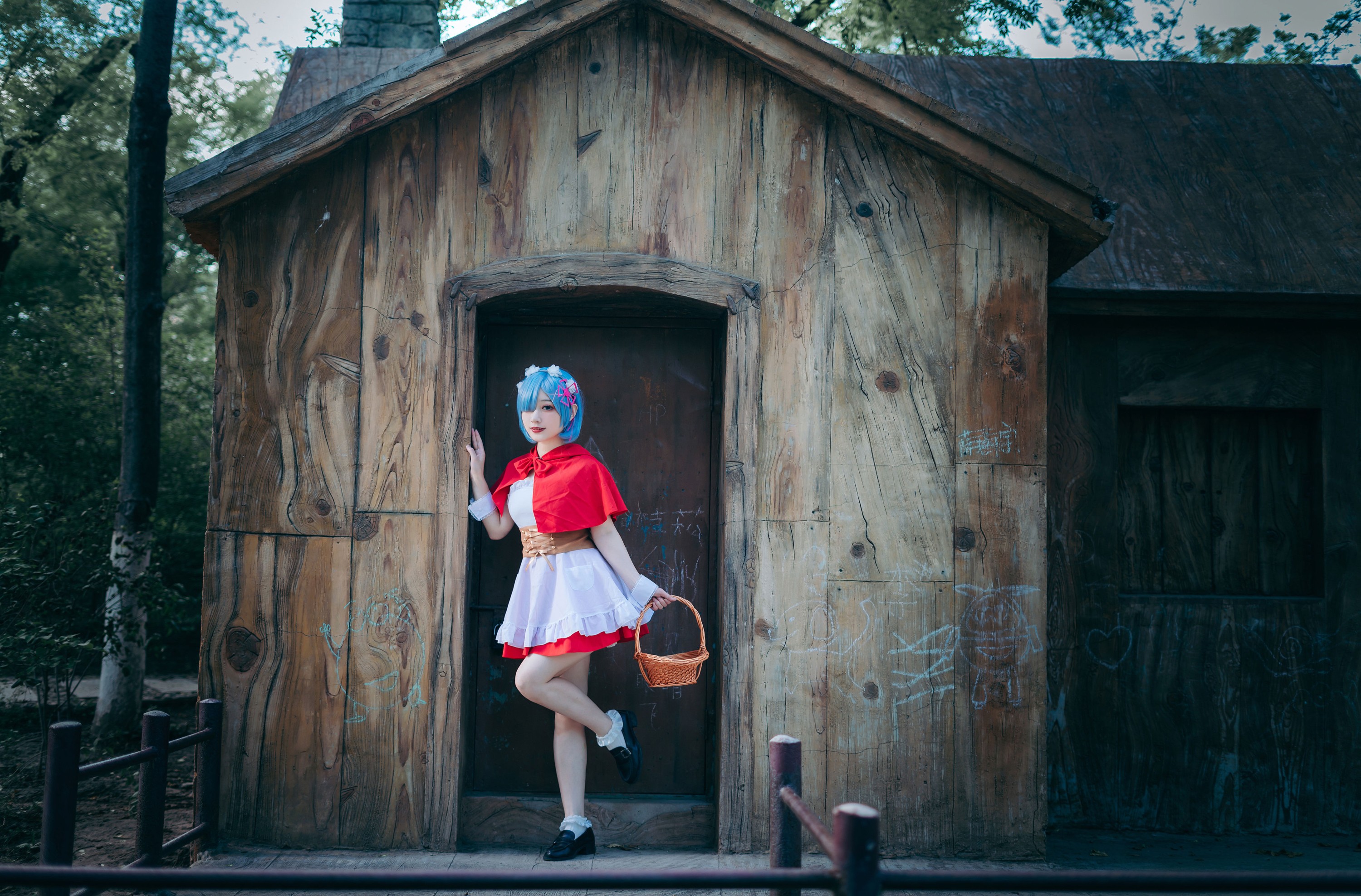 图片[3]-桃墨公子x – 《蕾姆小红帽》[30P]-COS写真在线网