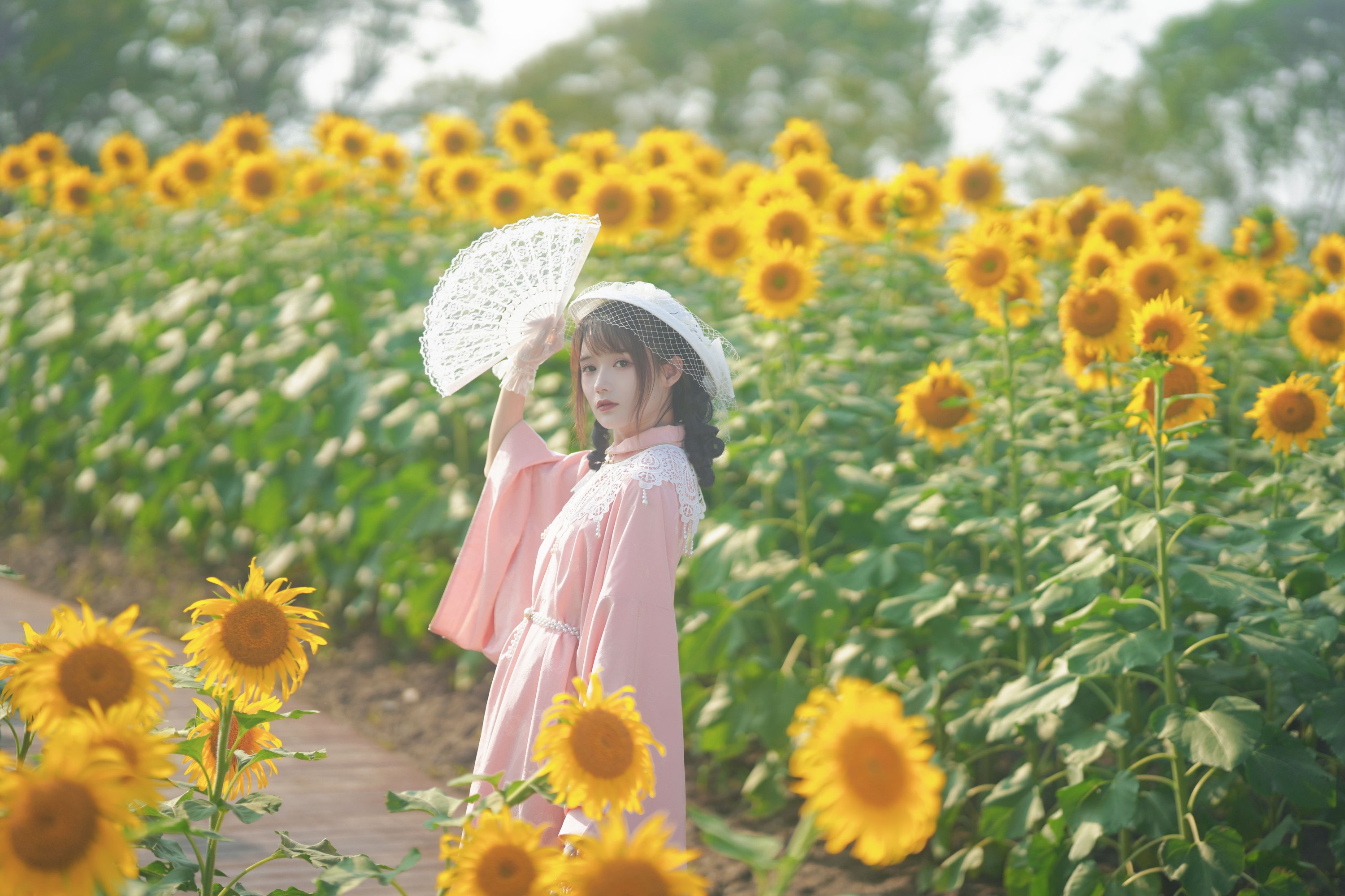 图片[4]-兔子Zzz不吃胡萝卜 – 《向日葵的回忆》[23P]-COS写真在线网