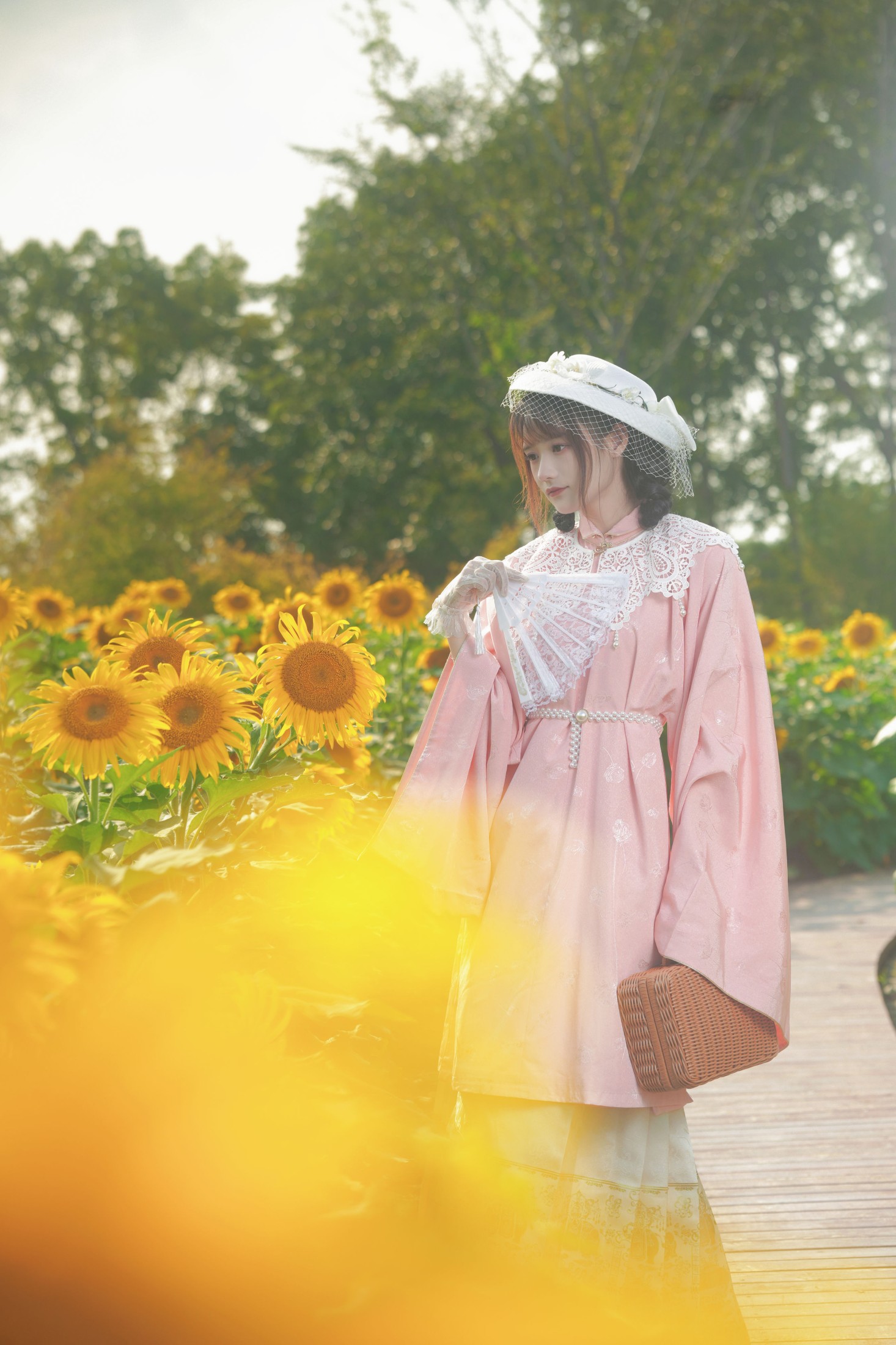 图片[3]-兔子Zzz不吃胡萝卜 – 《向日葵的回忆》[23P]-COS写真在线网