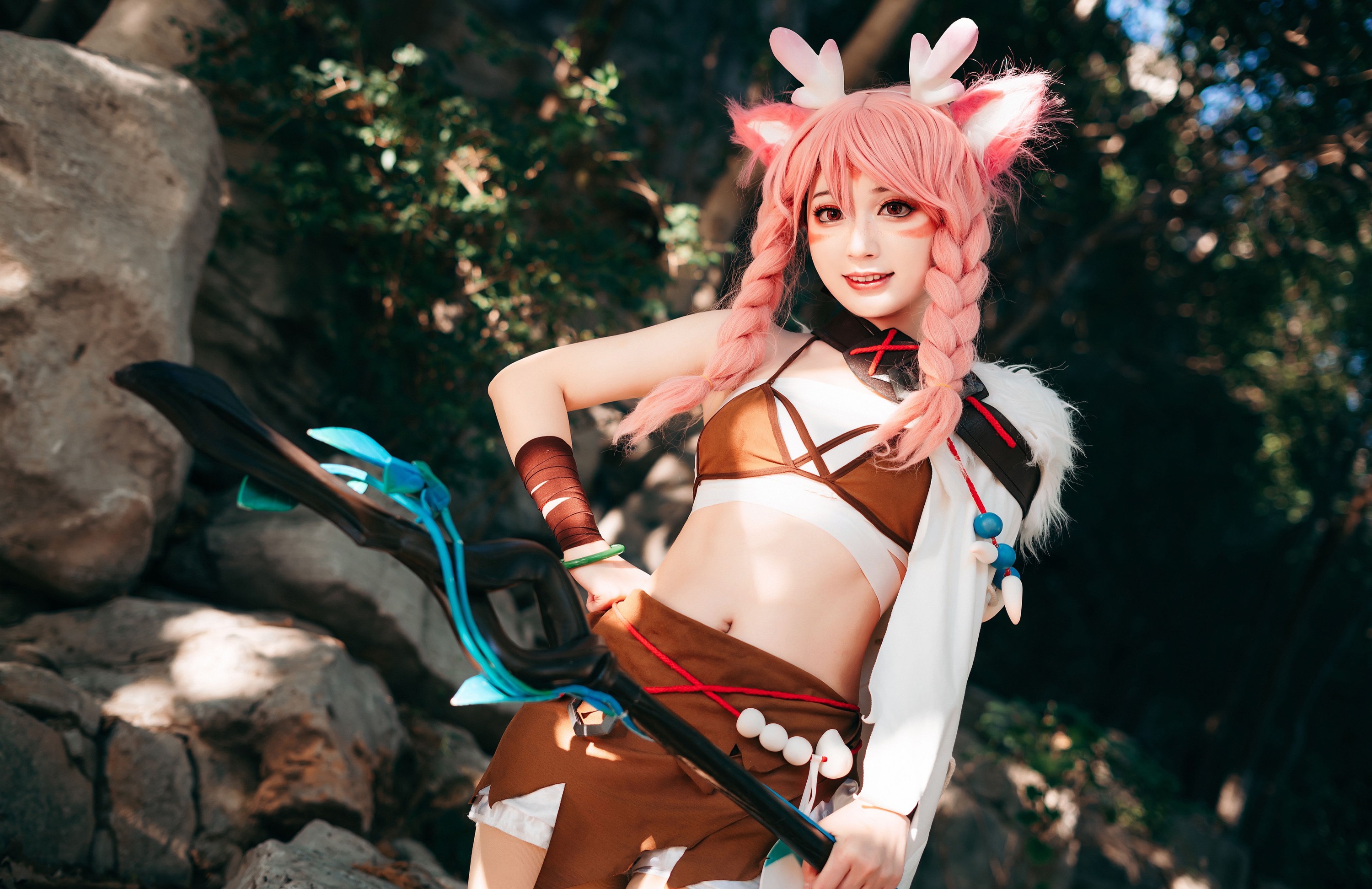 图片[5]-桃墨公子x – 《鹿灵守心》[37P]-COS写真在线网