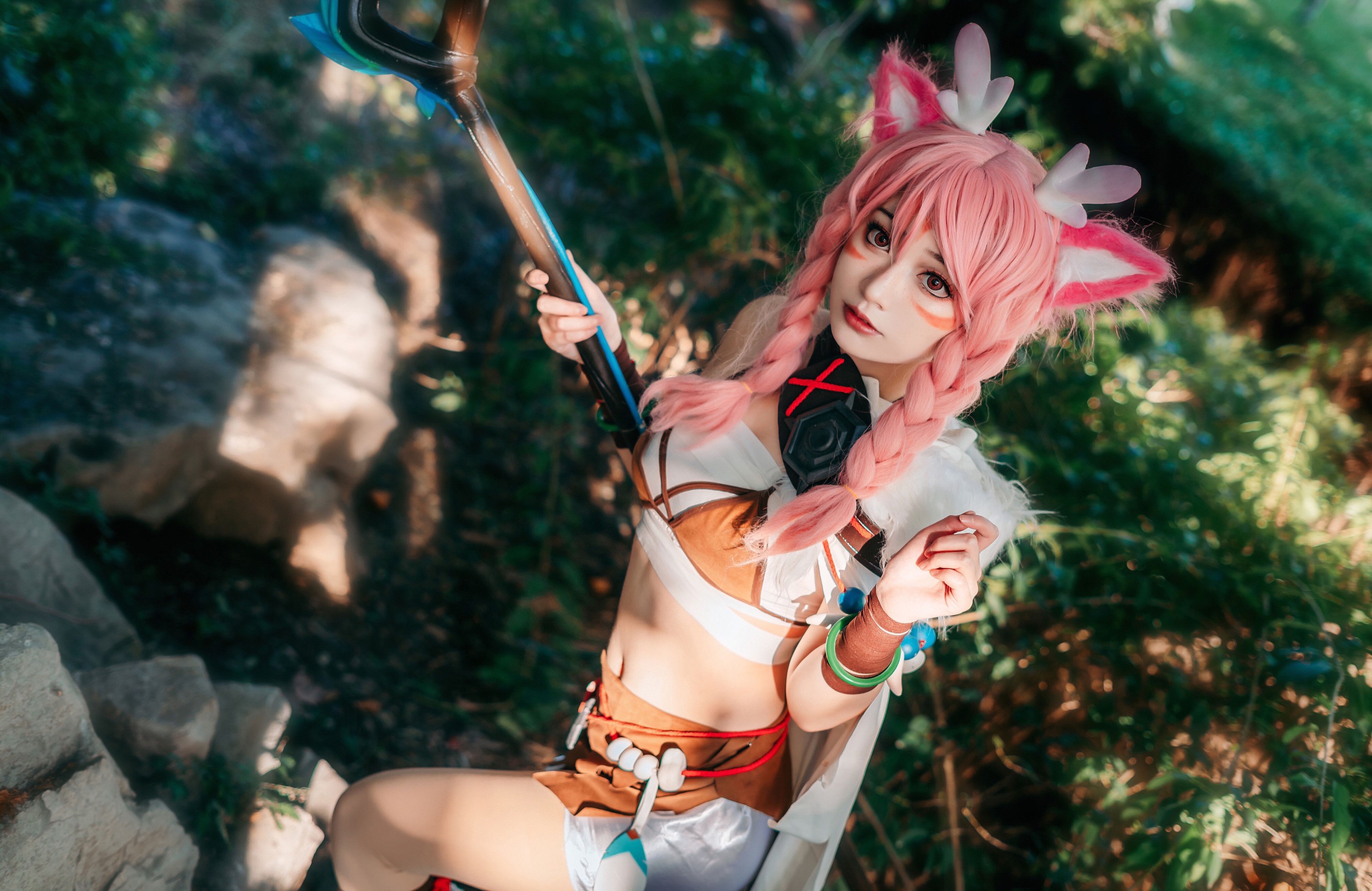 图片[6]-桃墨公子x – 《鹿灵守心》[37P]-COS写真在线网