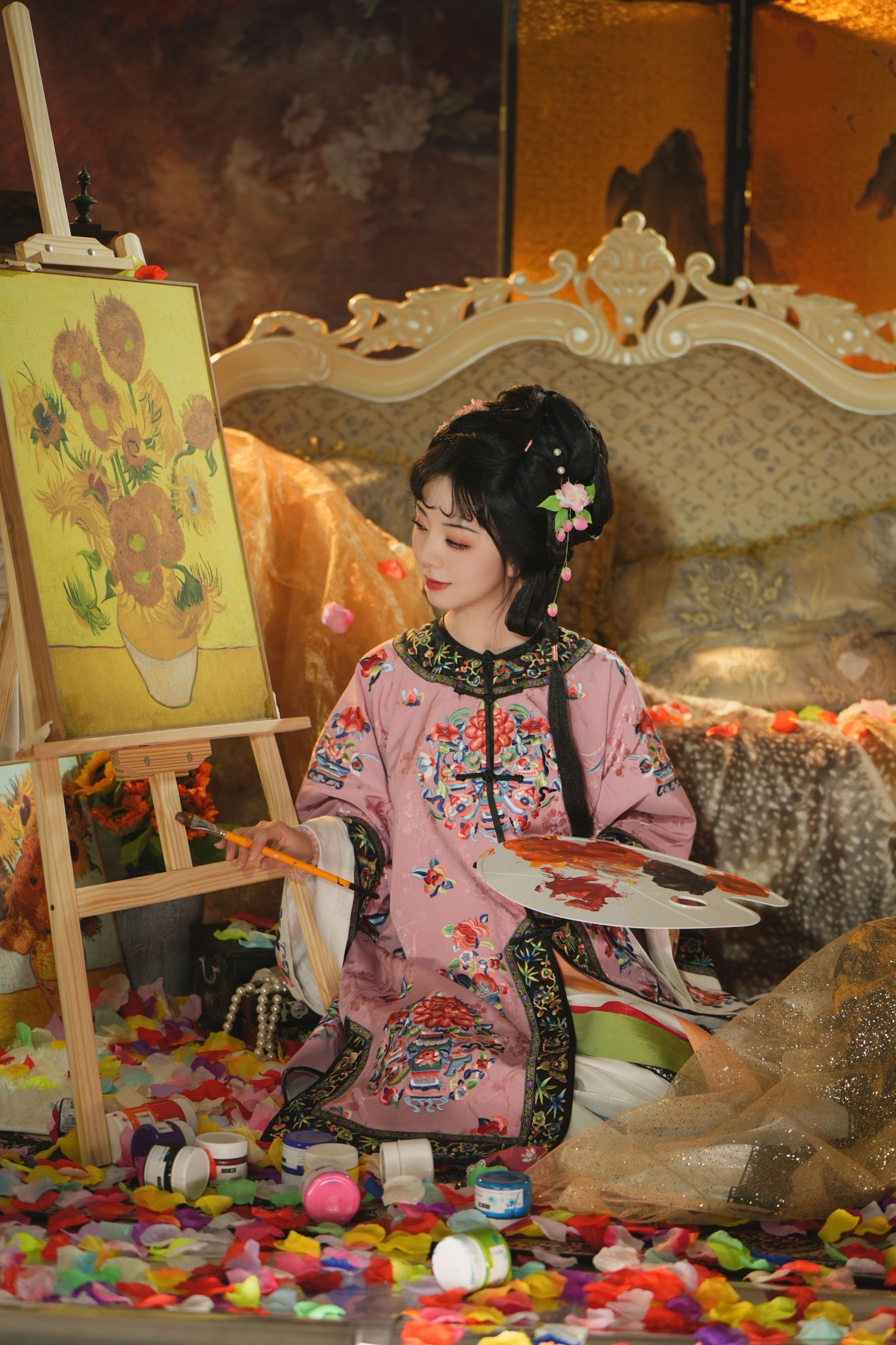 图片[6]-千雪呀 – 《油画清汉女》[20P]-COS写真在线网