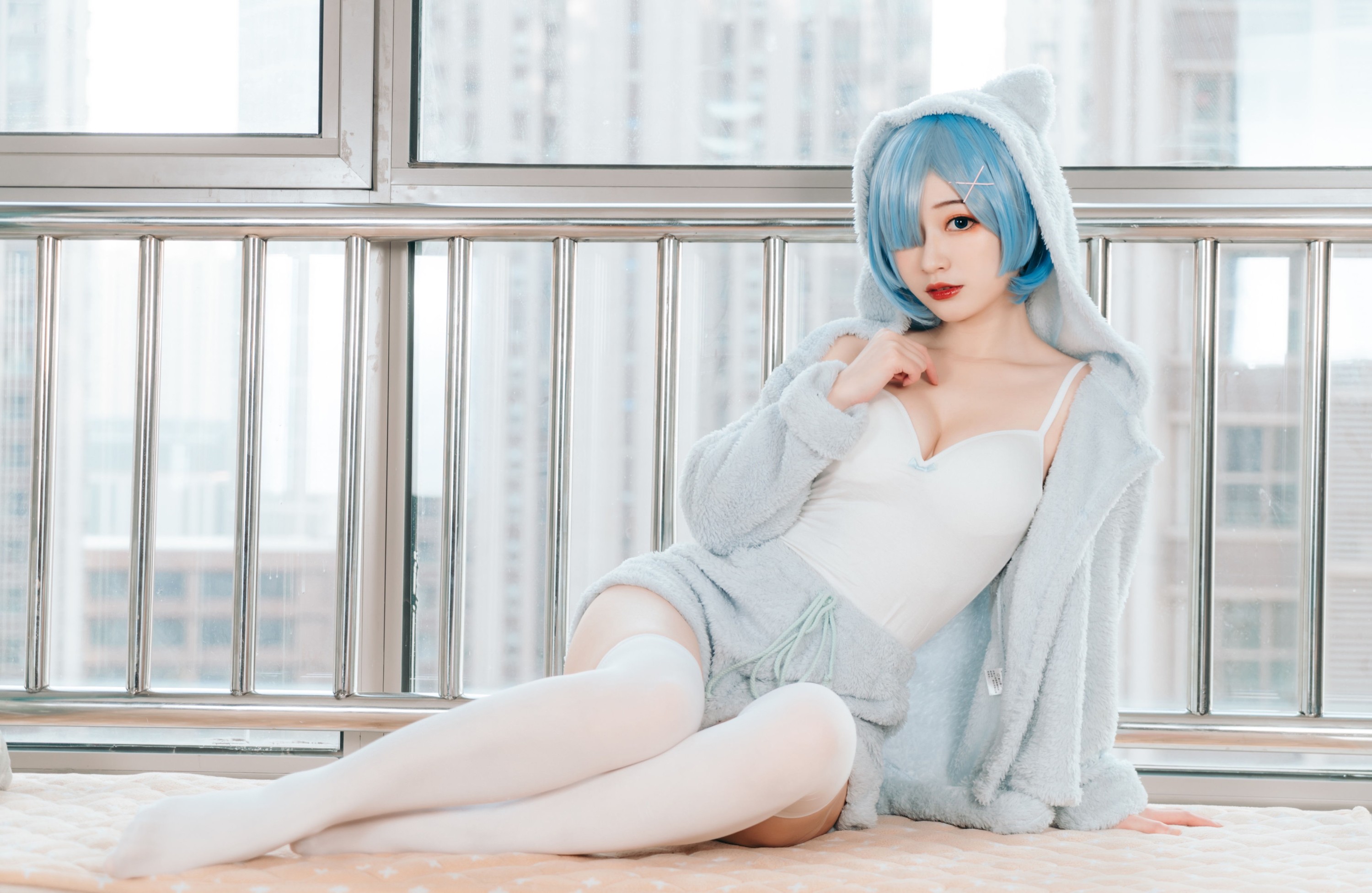 图片[5]-桃墨公子x – 《蕾姆睡衣》[22P]-COS写真在线网