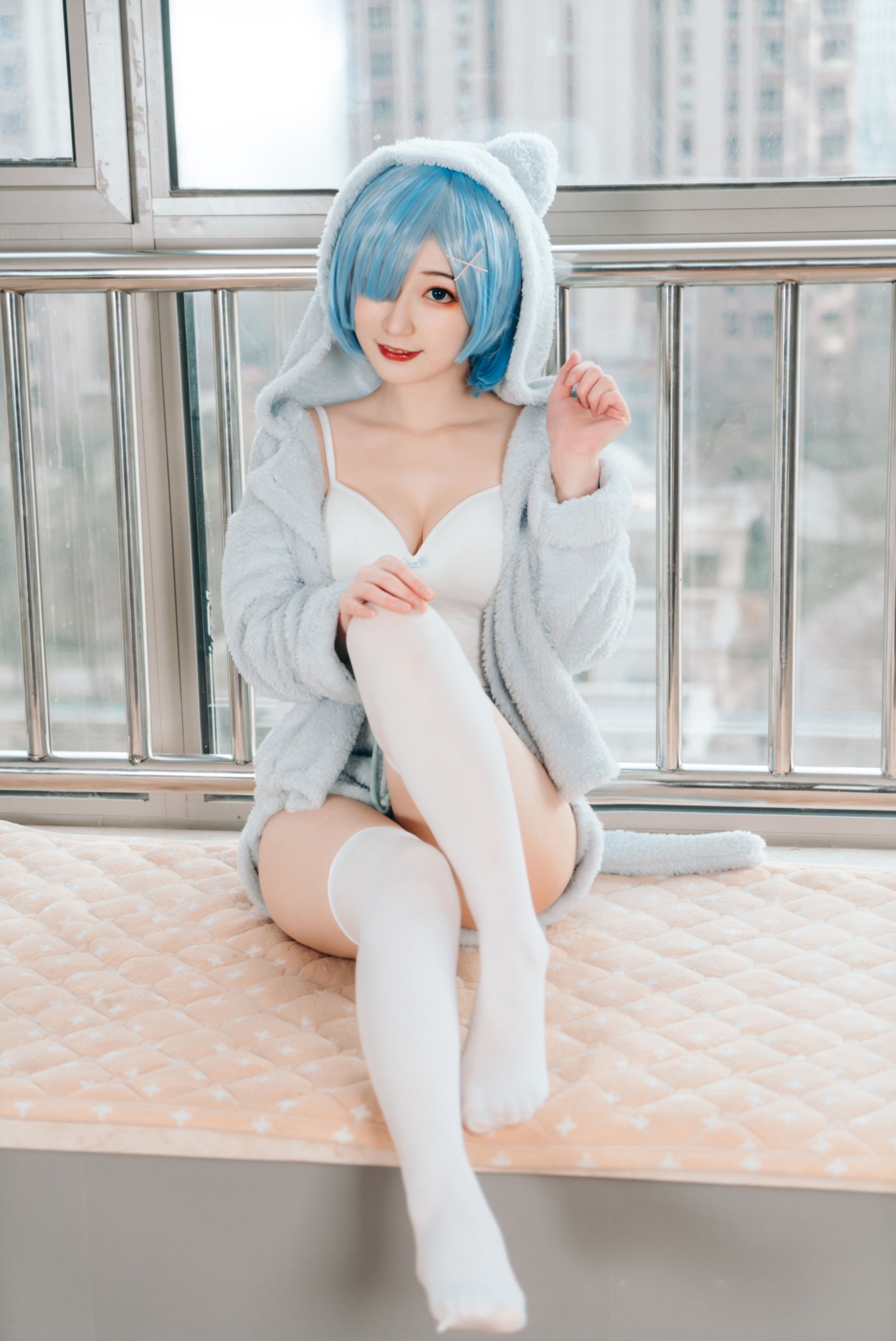 图片[6]-桃墨公子x – 《蕾姆睡衣》[22P]-COS写真在线网