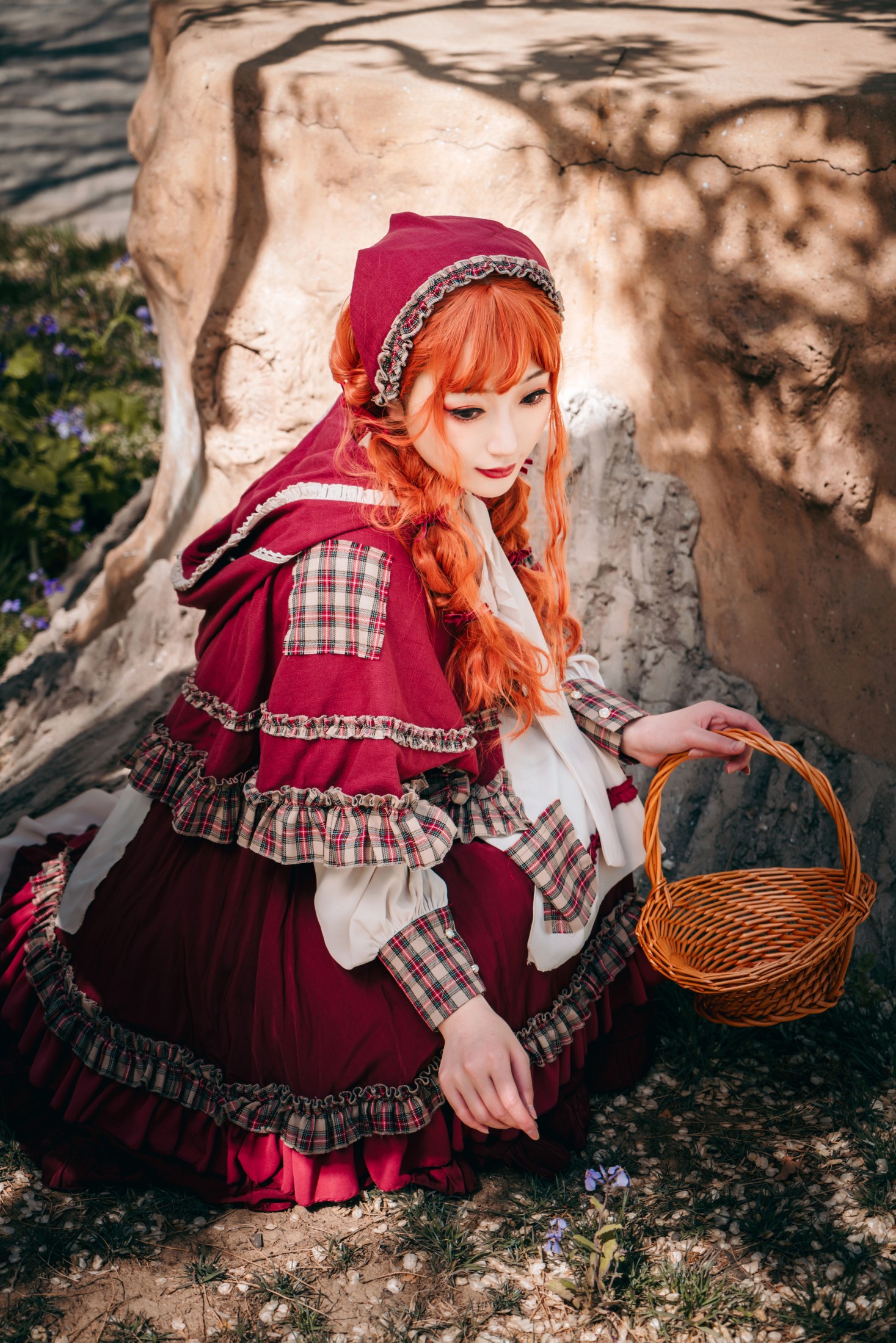 图片[6]-桃墨公子x – 《从森林到河边的小红帽》[36P]-COS写真在线网