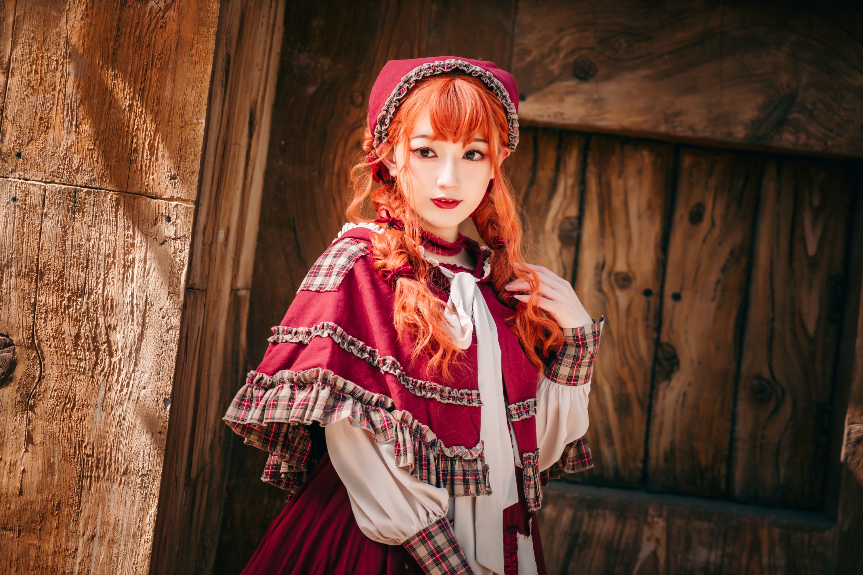 图片[5]-桃墨公子x – 《从森林到河边的小红帽》[36P]-COS写真在线网