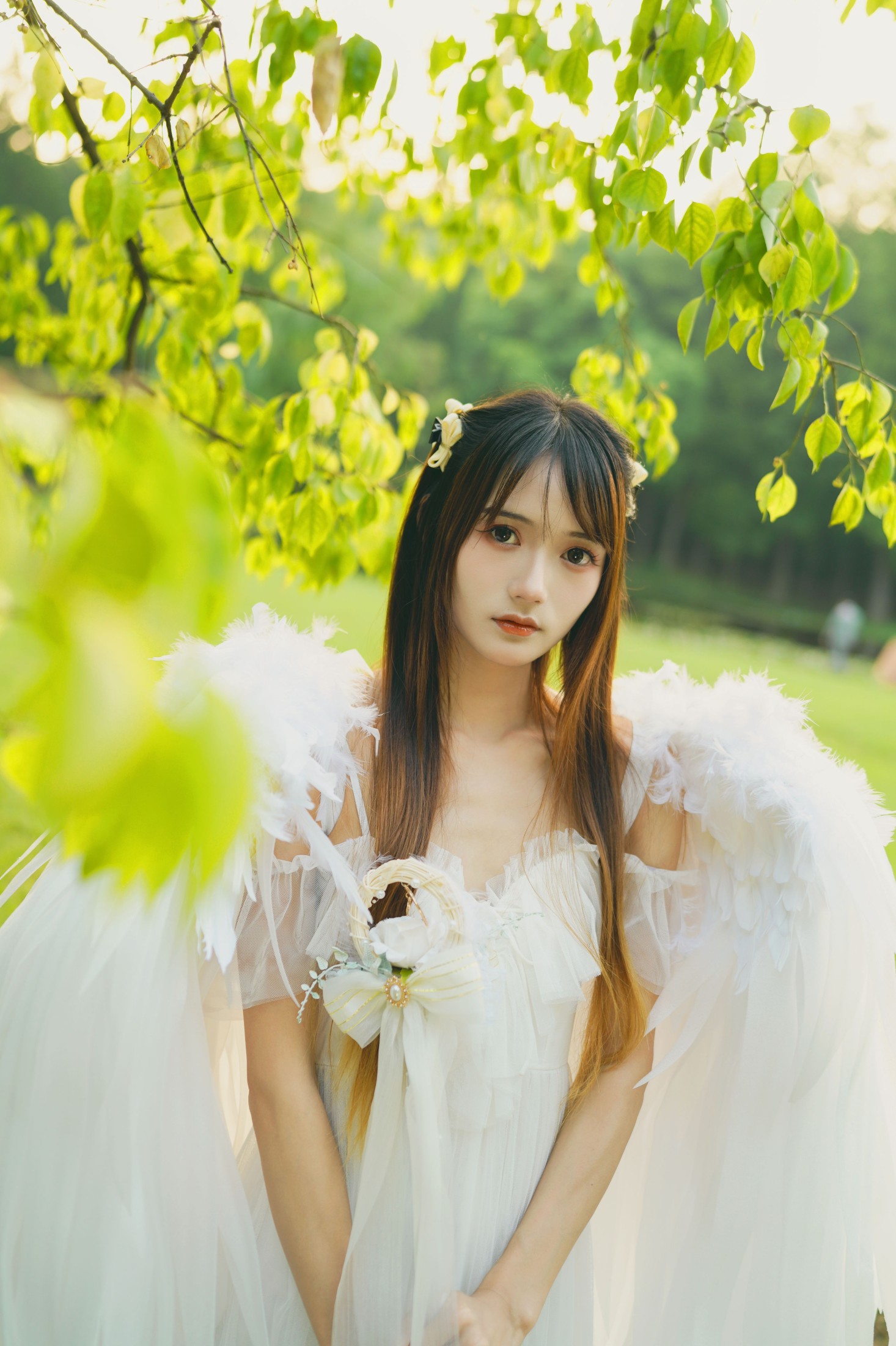 图片[3]-兔子Zzz不吃胡萝卜 – 《林中天使》[38P]-COS写真在线网