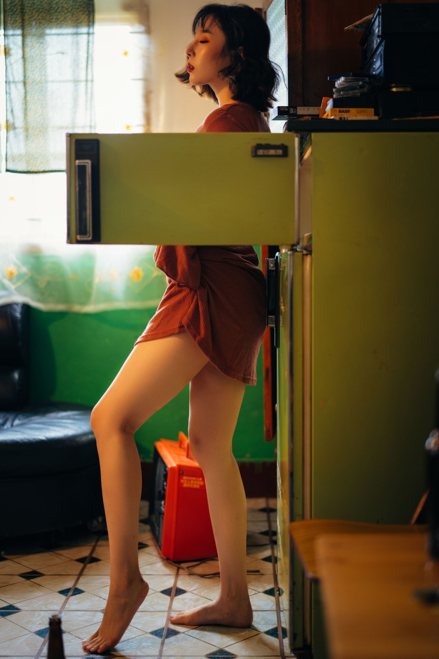 图片[6]-鲨鲨 – 《港式复古风，大嫂的气场》[31P]-COS写真在线网