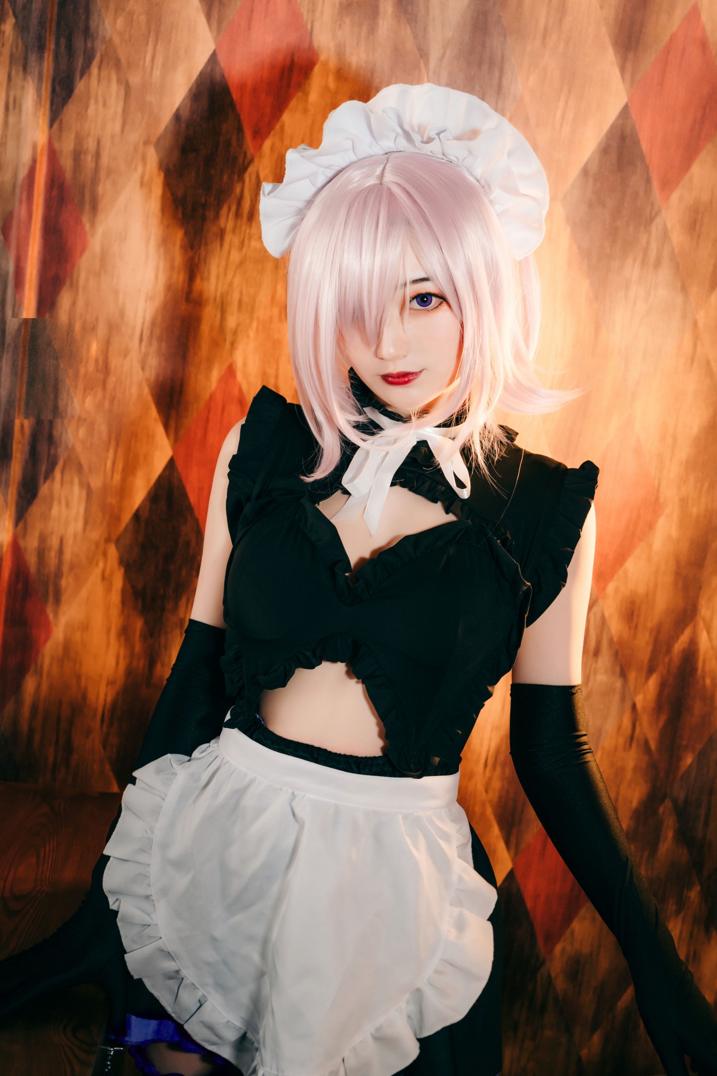 图片[6]-桃墨公子x – 《玛修女仆装》[22P]-COS写真在线网