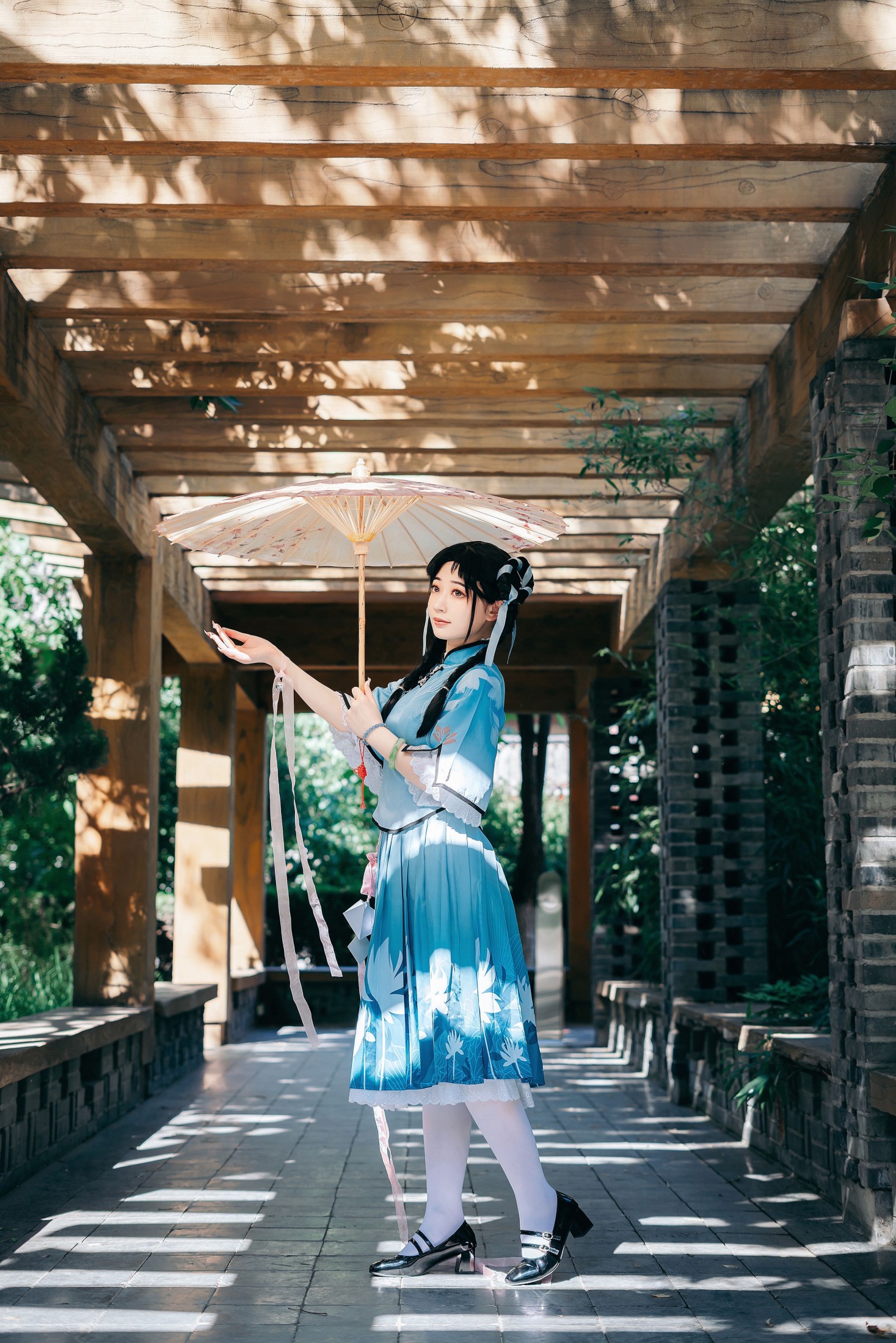 图片[3]-桃墨公子x – 《西施诗语江南》[24P]-COS写真在线网