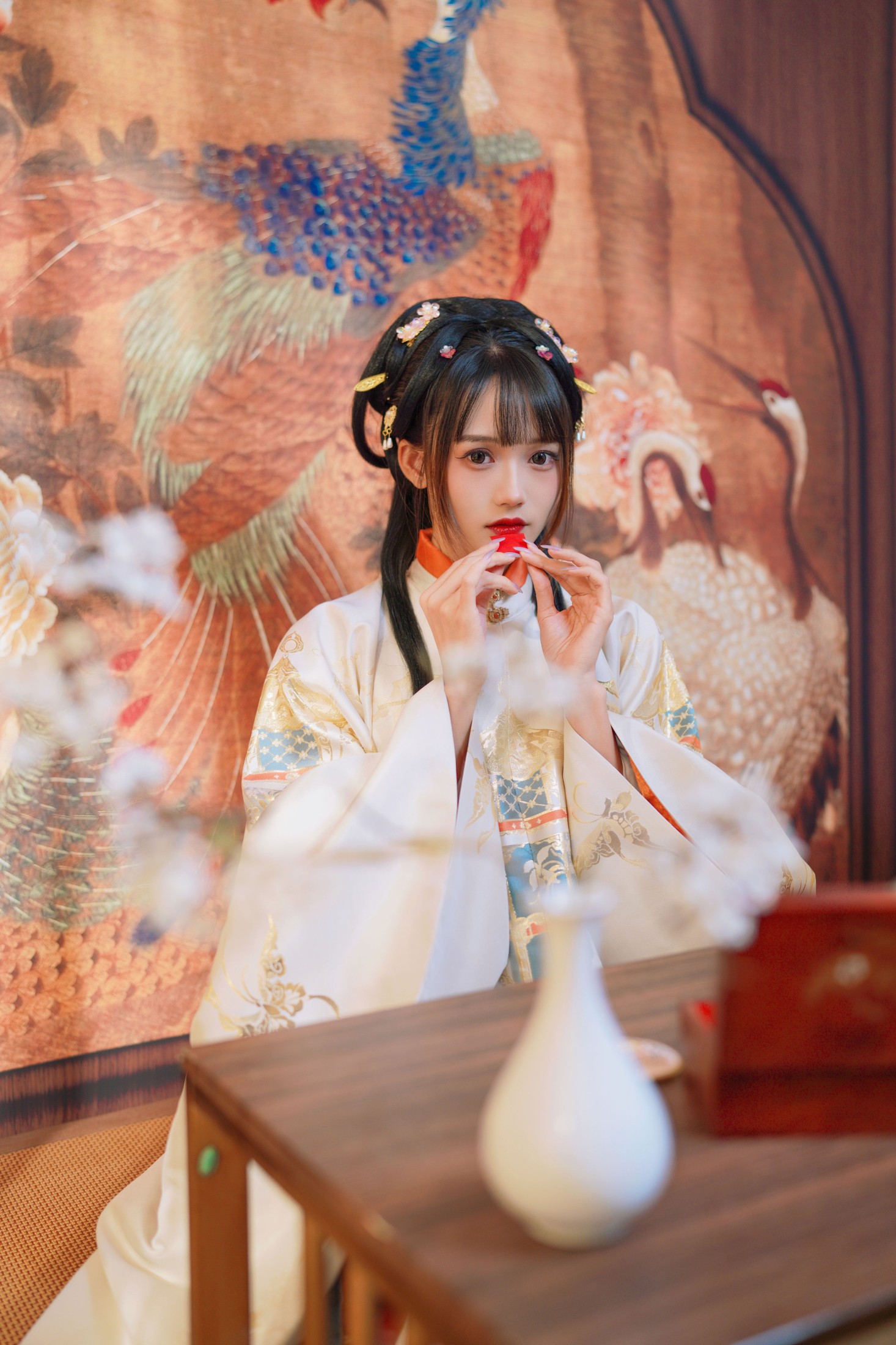 图片[4]-兔子Zzz不吃胡萝卜 – 《小轩窗，正梳妆》[39P]-COS写真在线网