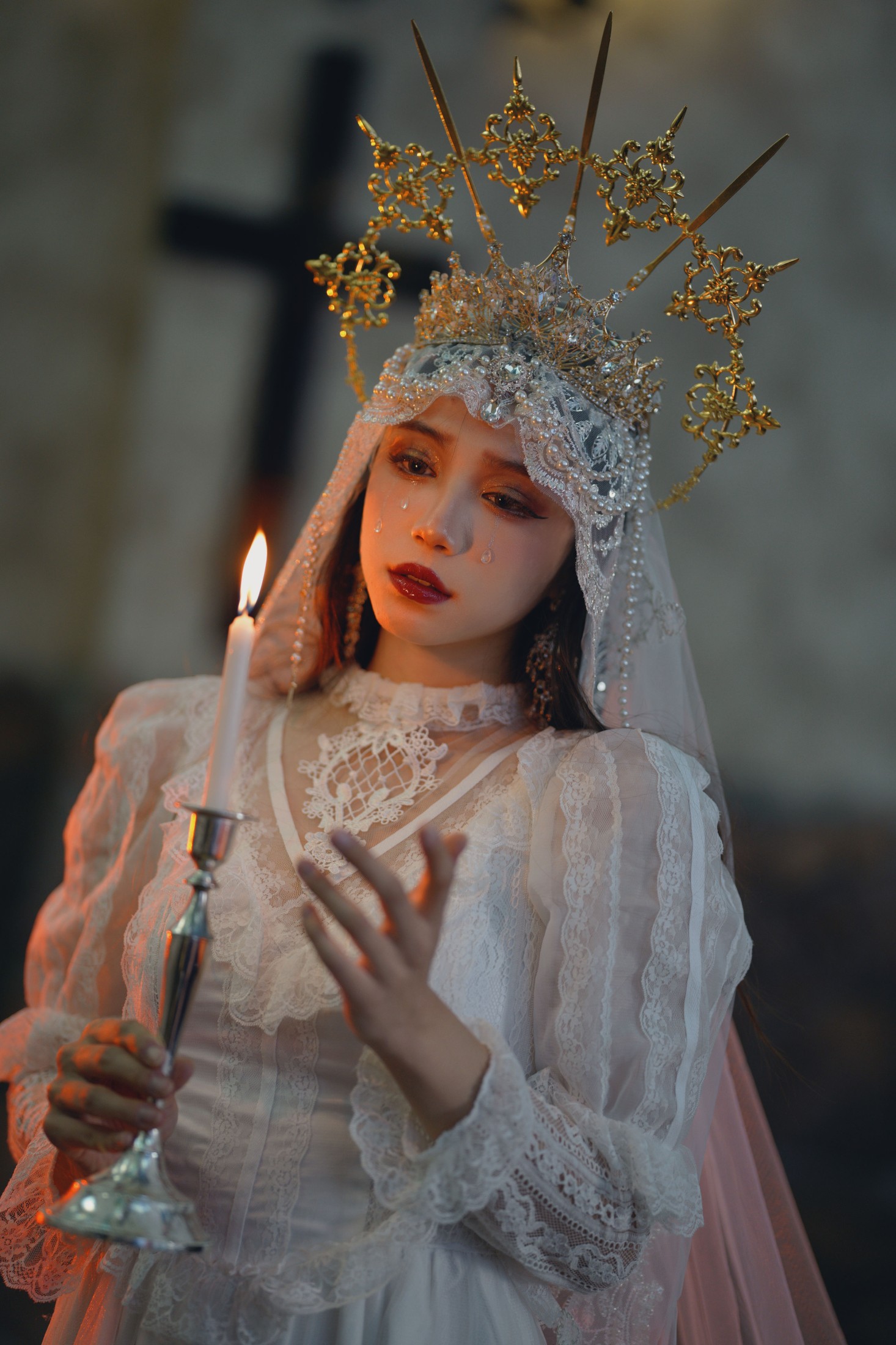 图片[4]-贰加六 – 《流泪圣母》[34P]-COS写真在线网