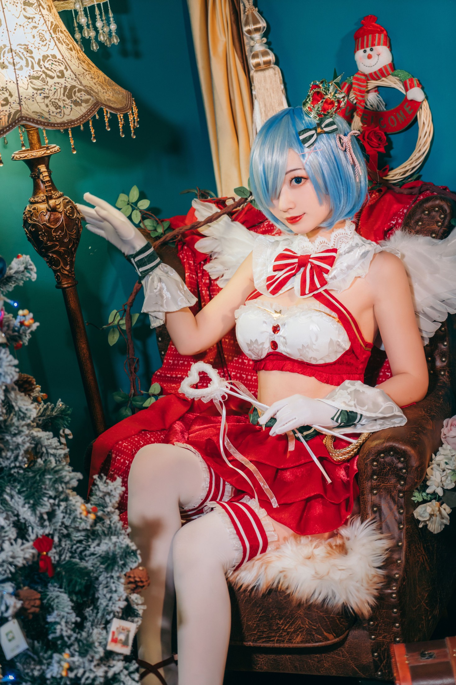 图片[6]-桃墨公子x – 《蕾姆的圣诞》[22P]-COS写真在线网