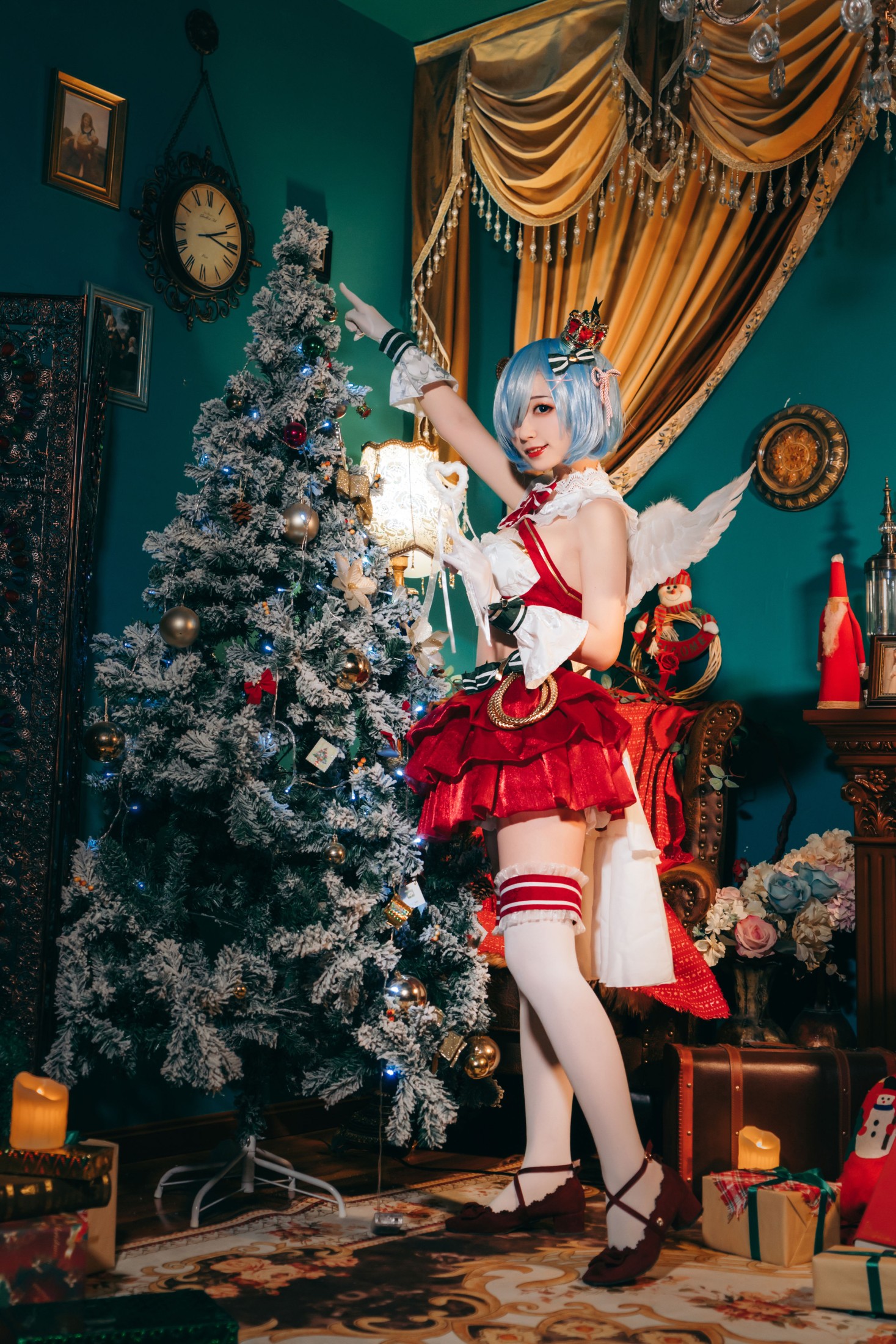 图片[5]-桃墨公子x – 《蕾姆的圣诞》[22P]-COS写真在线网