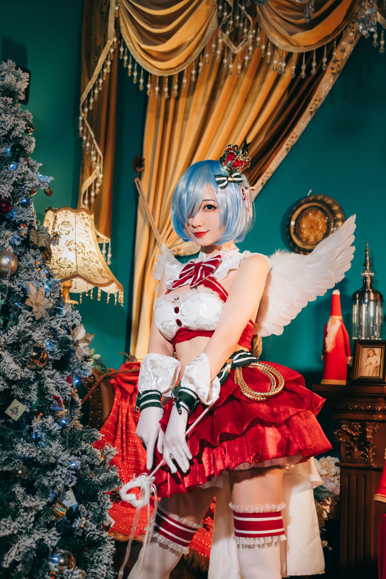 图片[3]-桃墨公子x – 《蕾姆的圣诞》[22P]-COS写真在线网
