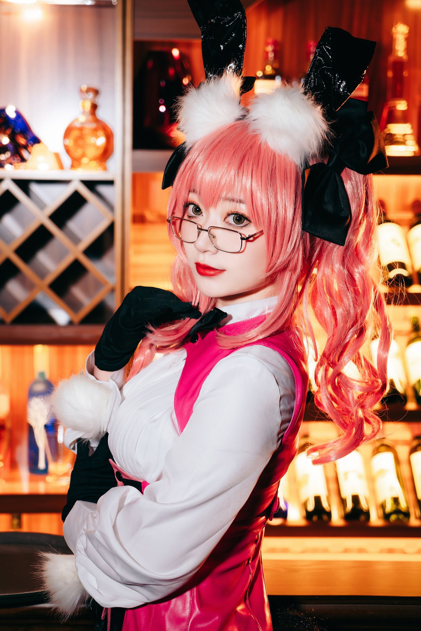 图片[4]-桃墨公子x – 《玉藻前兔女郎》[24P]-COS写真在线网