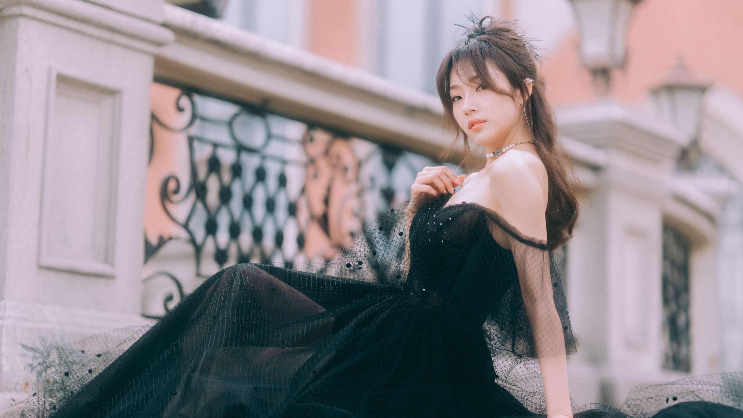 图片[6]-肖肖 – 《黑色婚纱》[47P]-COS写真在线网