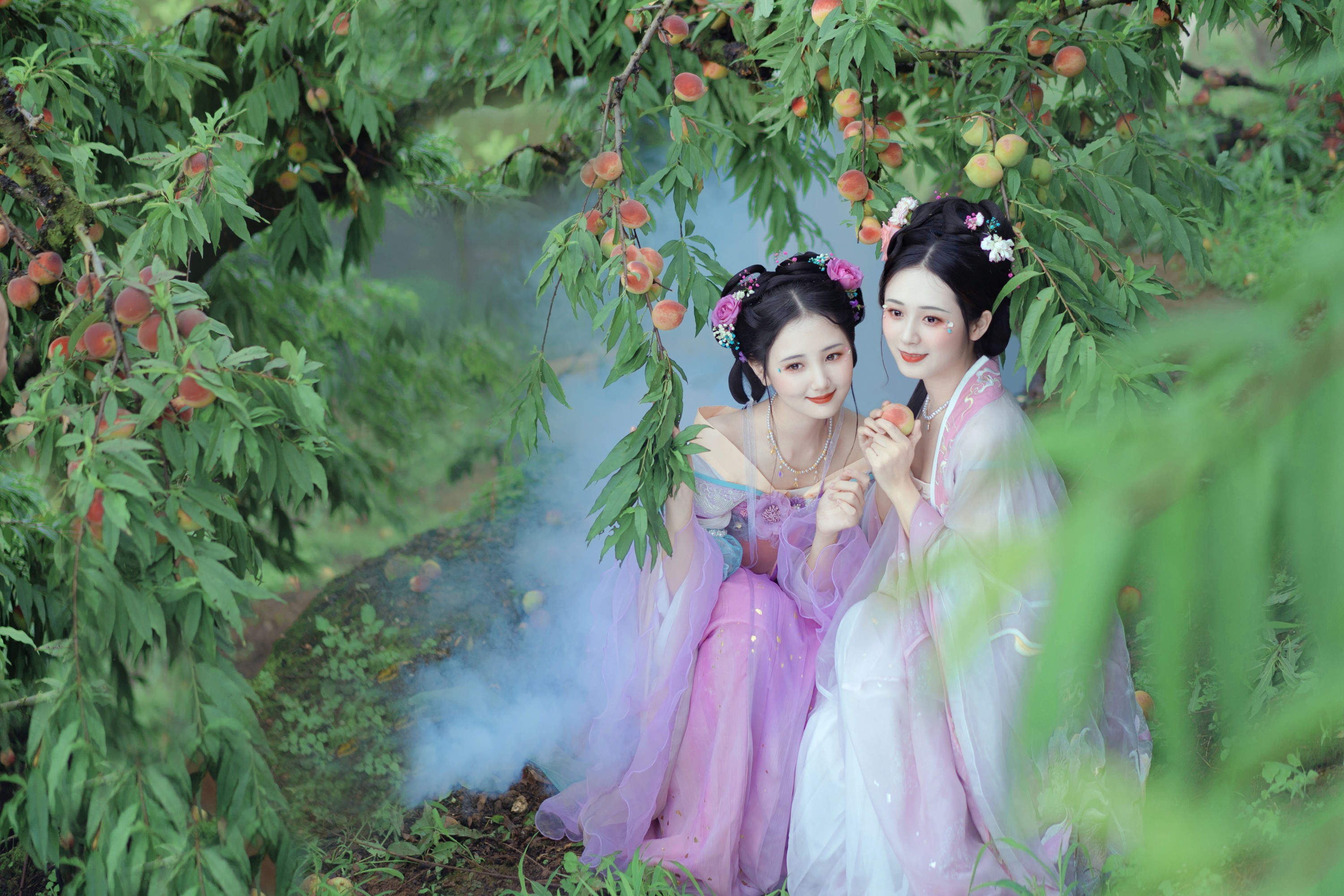 图片[6]-我吃一头牛 薯片yoyi – 《采桃》[22P]-COS写真在线网