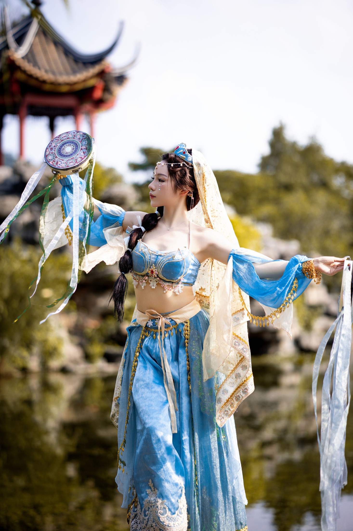 图片[6]-媛媛 – 《清风徐来纱窗外，玉面含笑妆容俏》[25P]-COS写真在线网