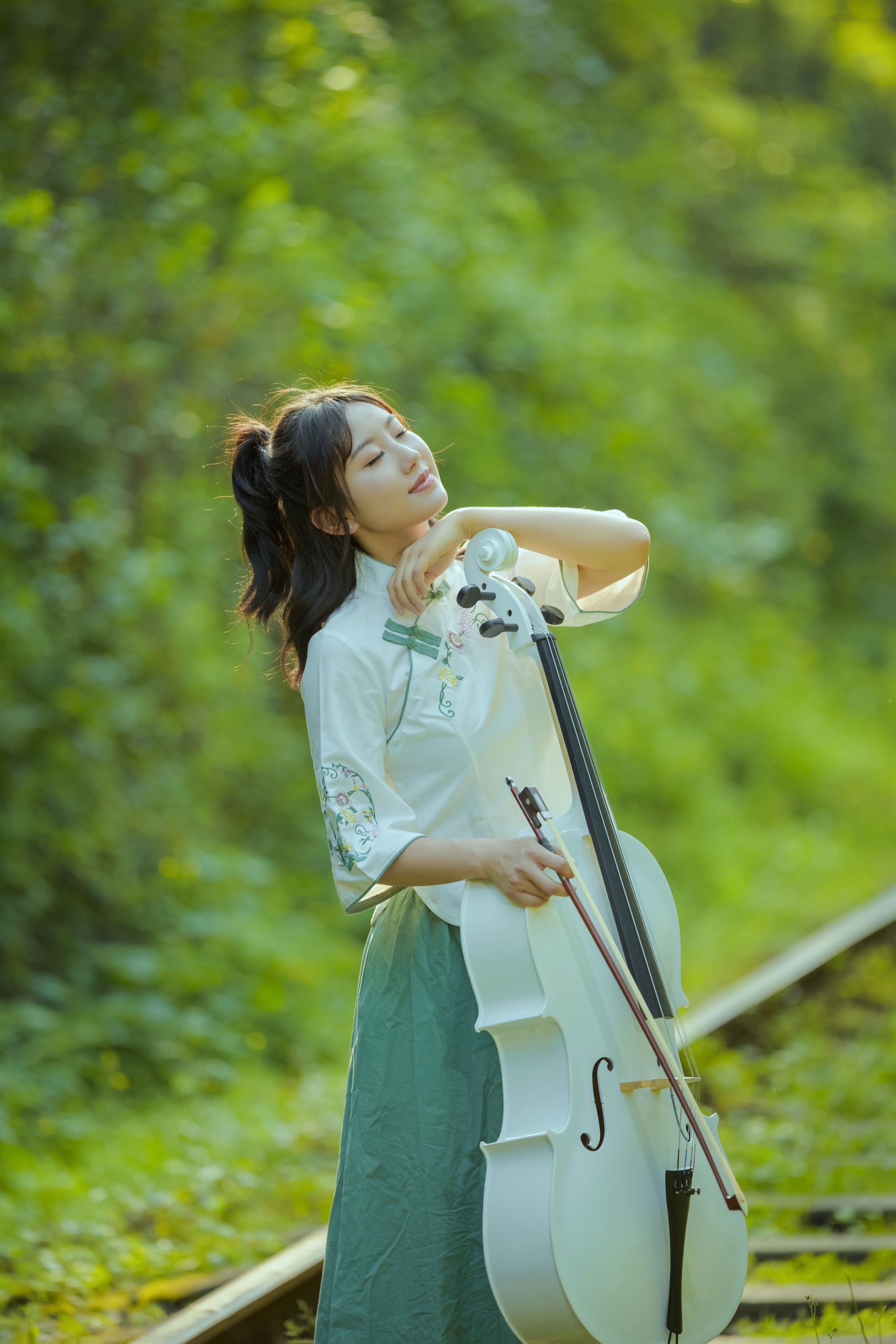 图片[5]-莎莎 – 《铁路人像》[22P]-COS写真在线网