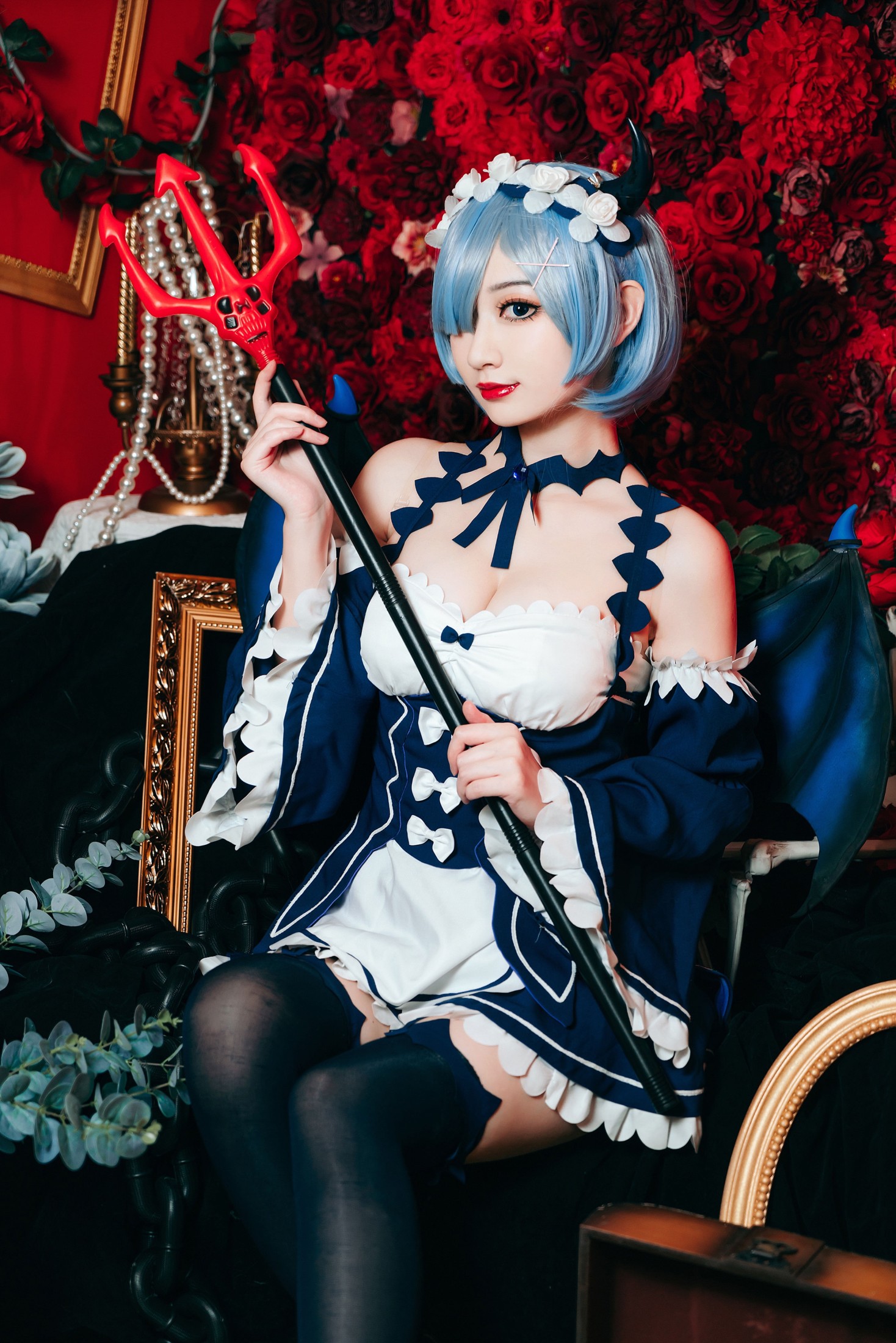 图片[6]-桃墨公子x – 《蕾姆小恶魔》[24P]-COS写真在线网