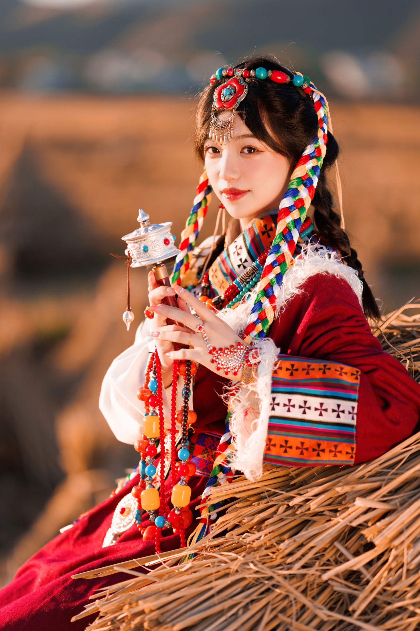 图片[6]-赤木晴子 – 《藏服》[22P]-COS写真在线网