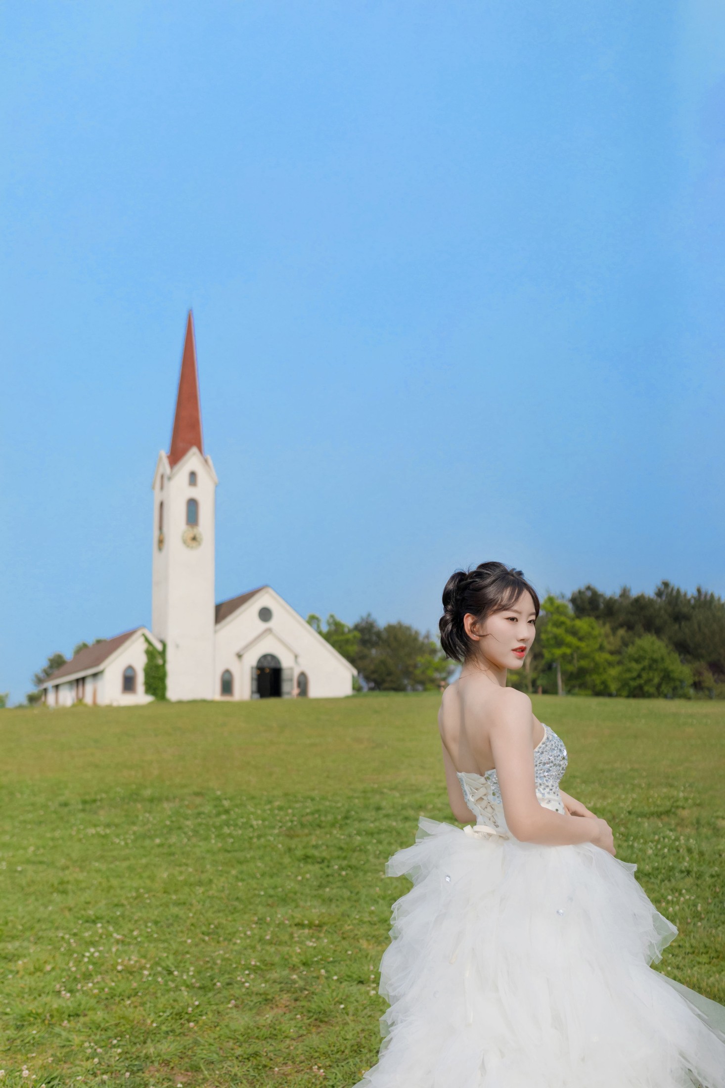 图片[6]-莎莎 – 《少女婚纱梦》[25P]-COS写真在线网