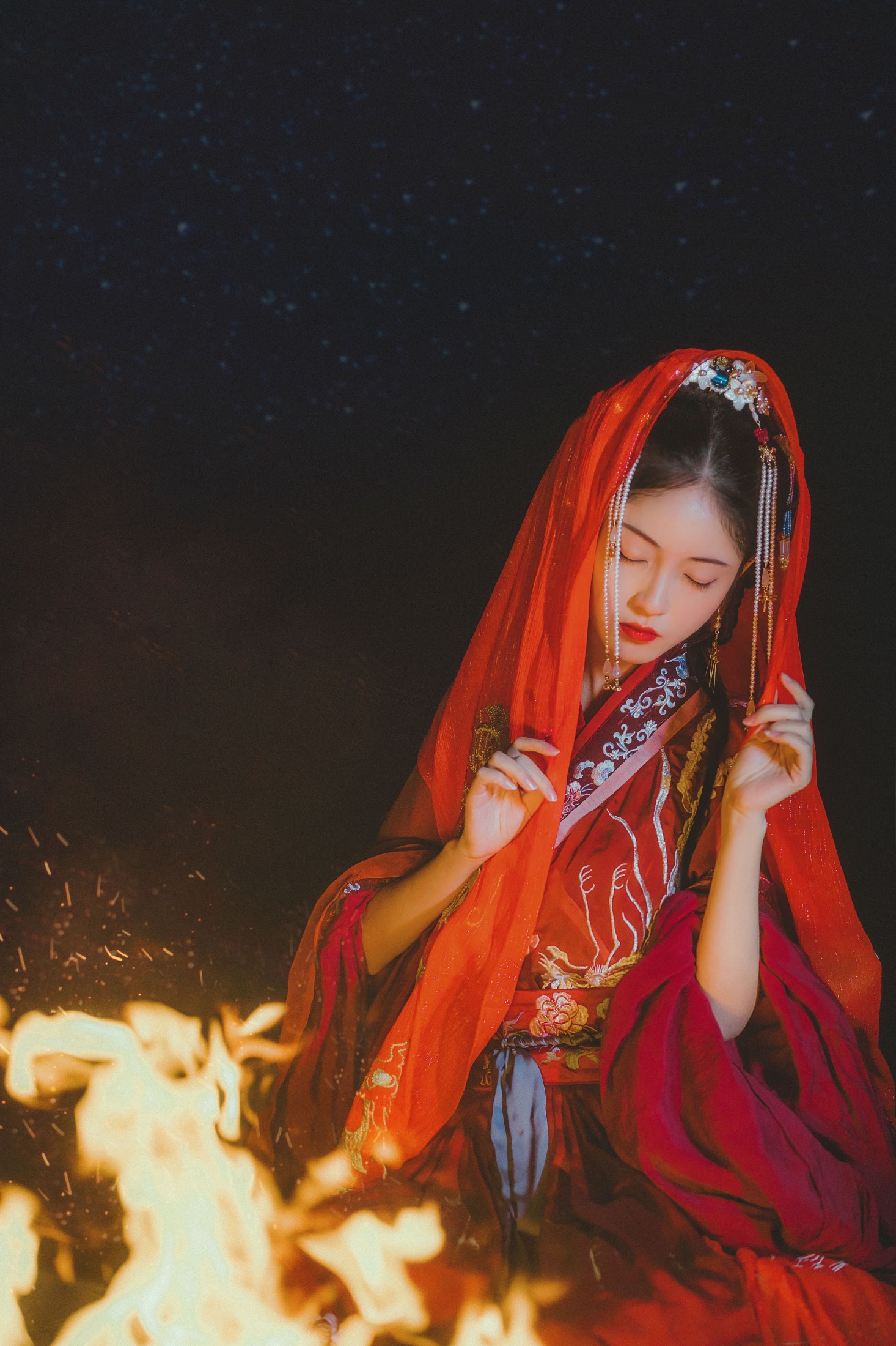 图片[6]-小温暖想要个大太阳  – 《出塞曲》[30P]-COS写真在线网