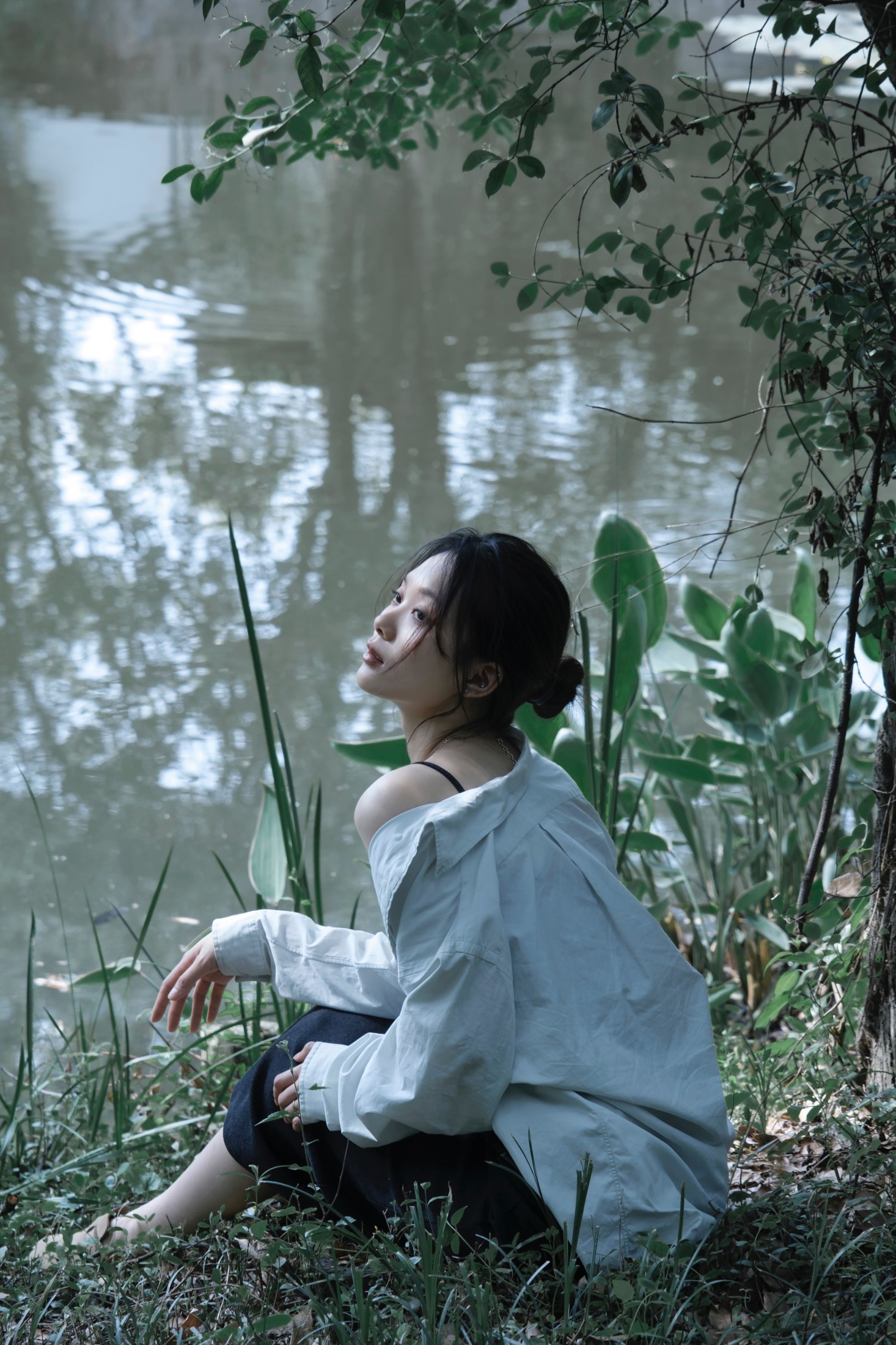 图片[6]-皂烟象 – 《绿》[23P]-COS写真在线网