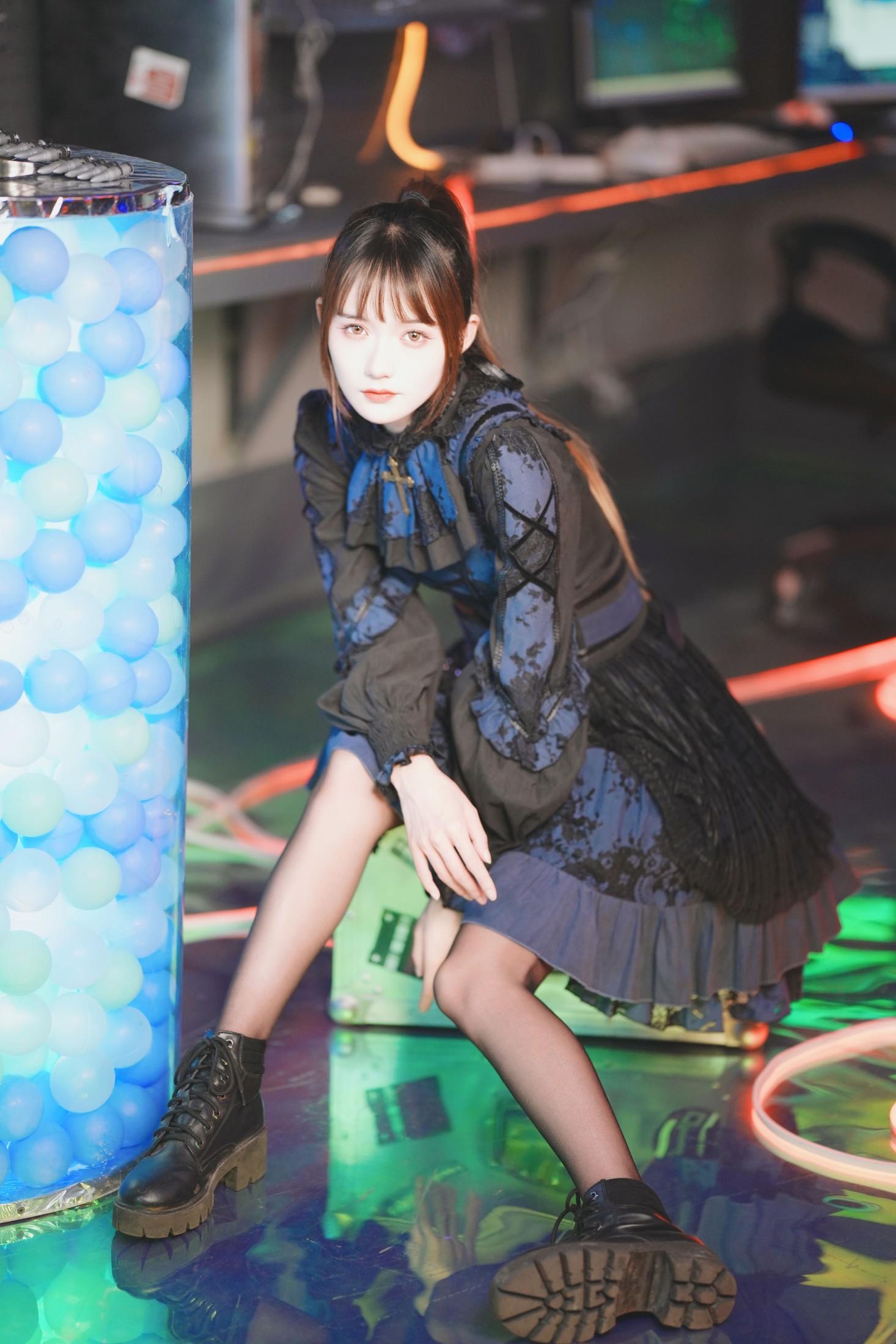 图片[6]-兔子Zzz不吃胡萝卜 – 《赛博折翼天使》[30P]-COS写真在线网