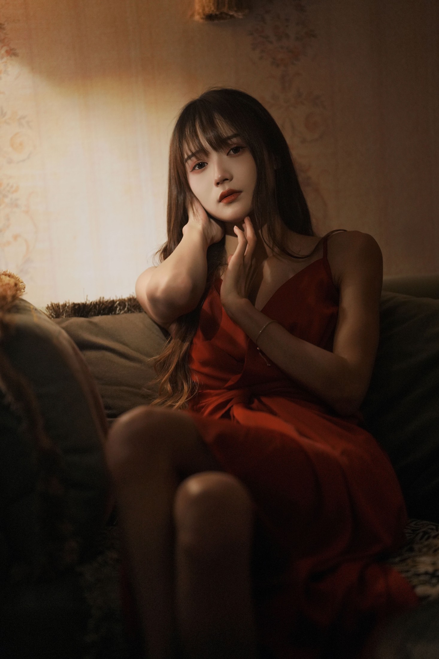 图片[4]-兔子Zzz不吃胡萝卜 – 《黑夜里的红玫瑰》[36P]-COS写真在线网