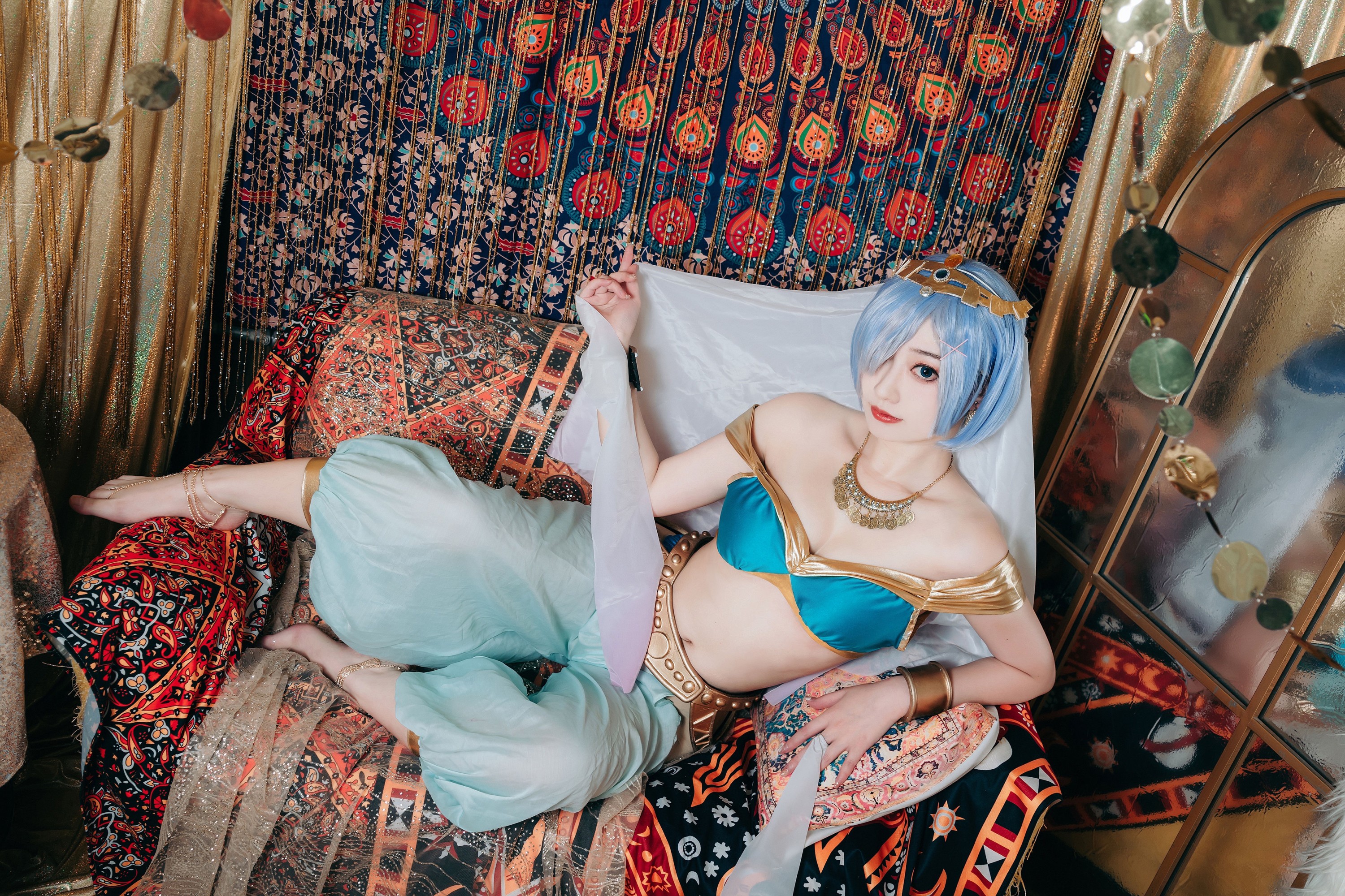 图片[4]-桃墨公子x – 《蕾姆舞娘》[26P]-COS写真在线网