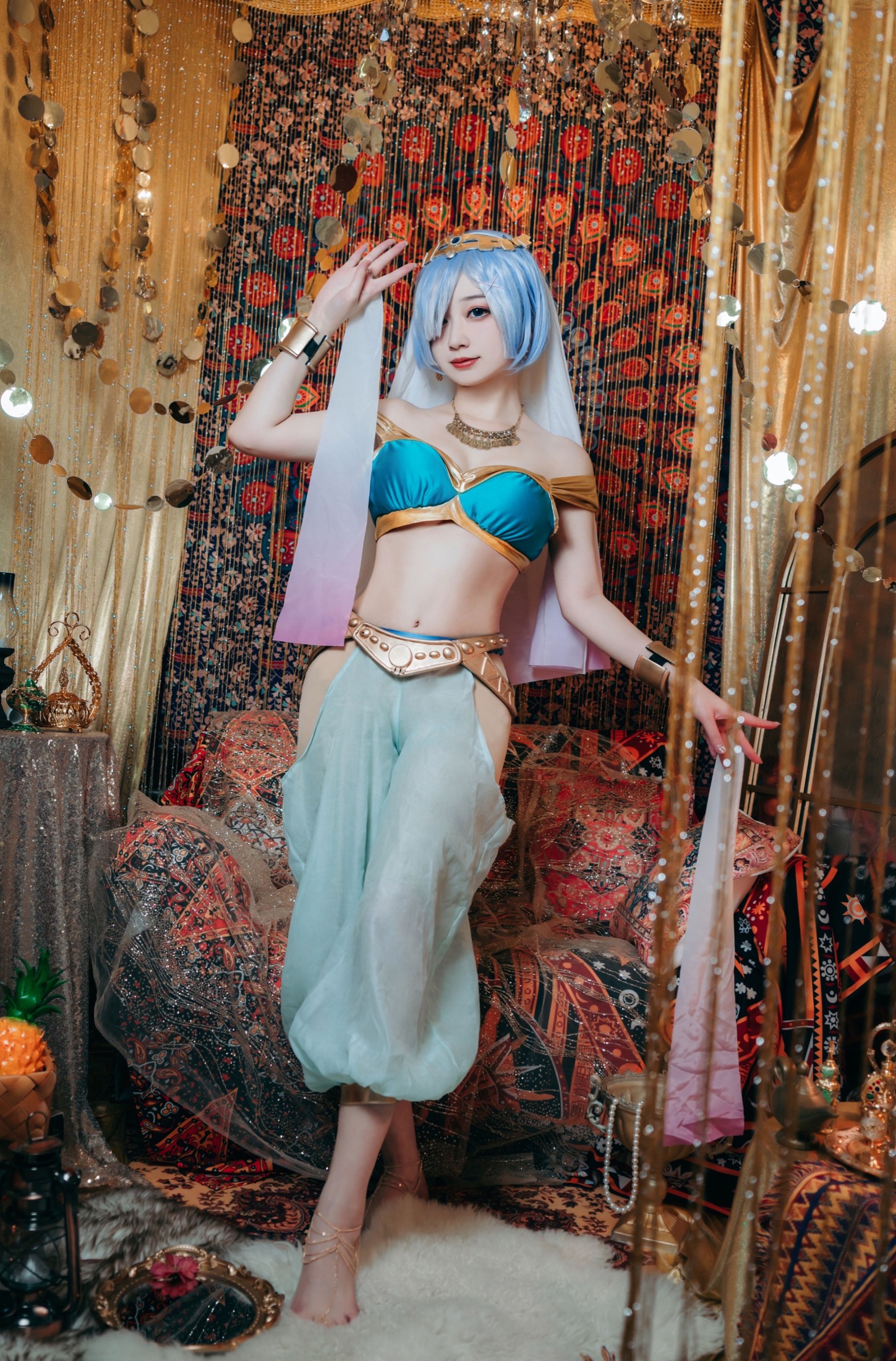 图片[6]-桃墨公子x – 《蕾姆舞娘》[26P]-COS写真在线网