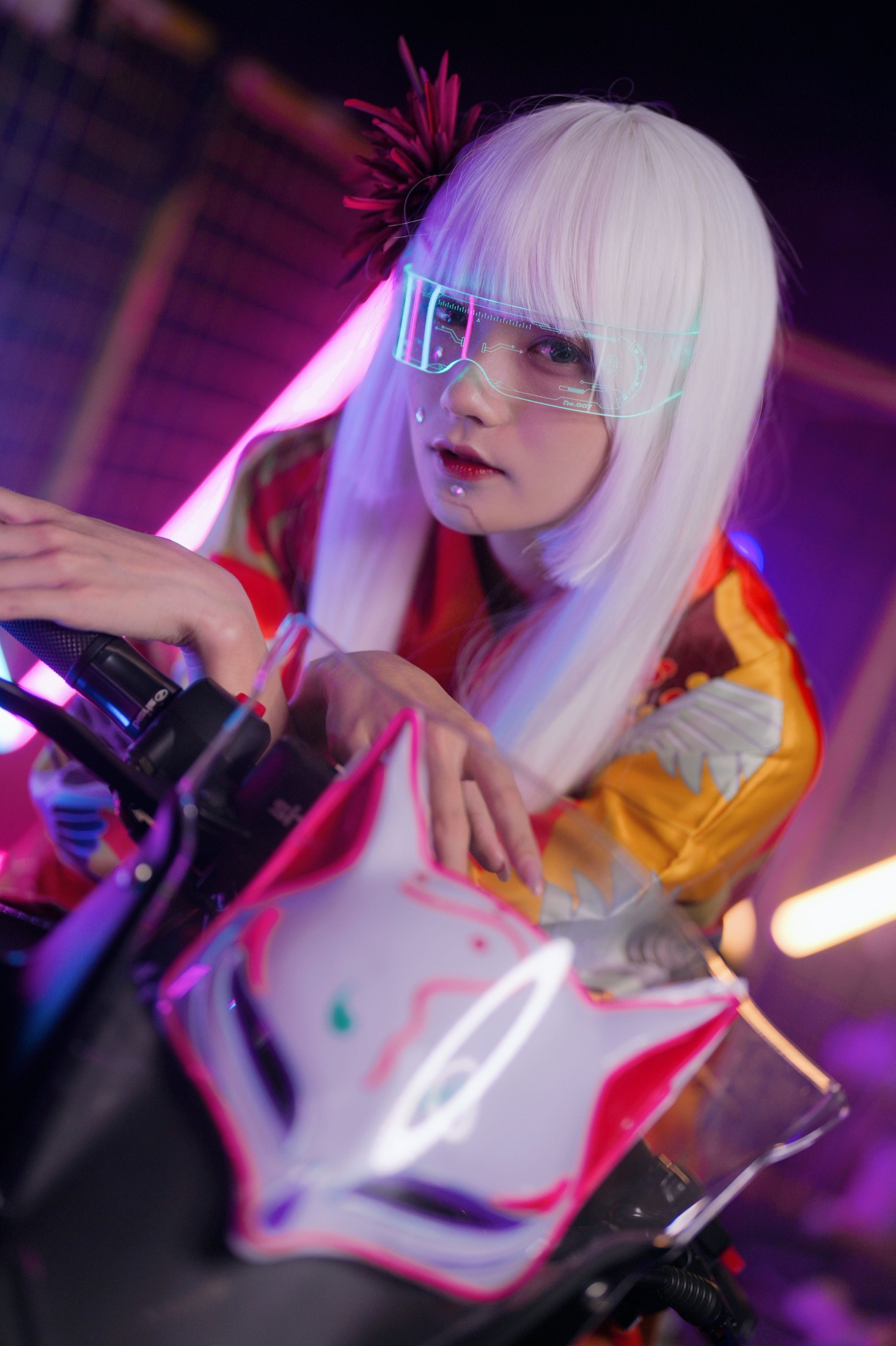 图片[3]-兔子Zzz不吃胡萝卜 – 《赛博电子姬》[33P]-COS写真在线网