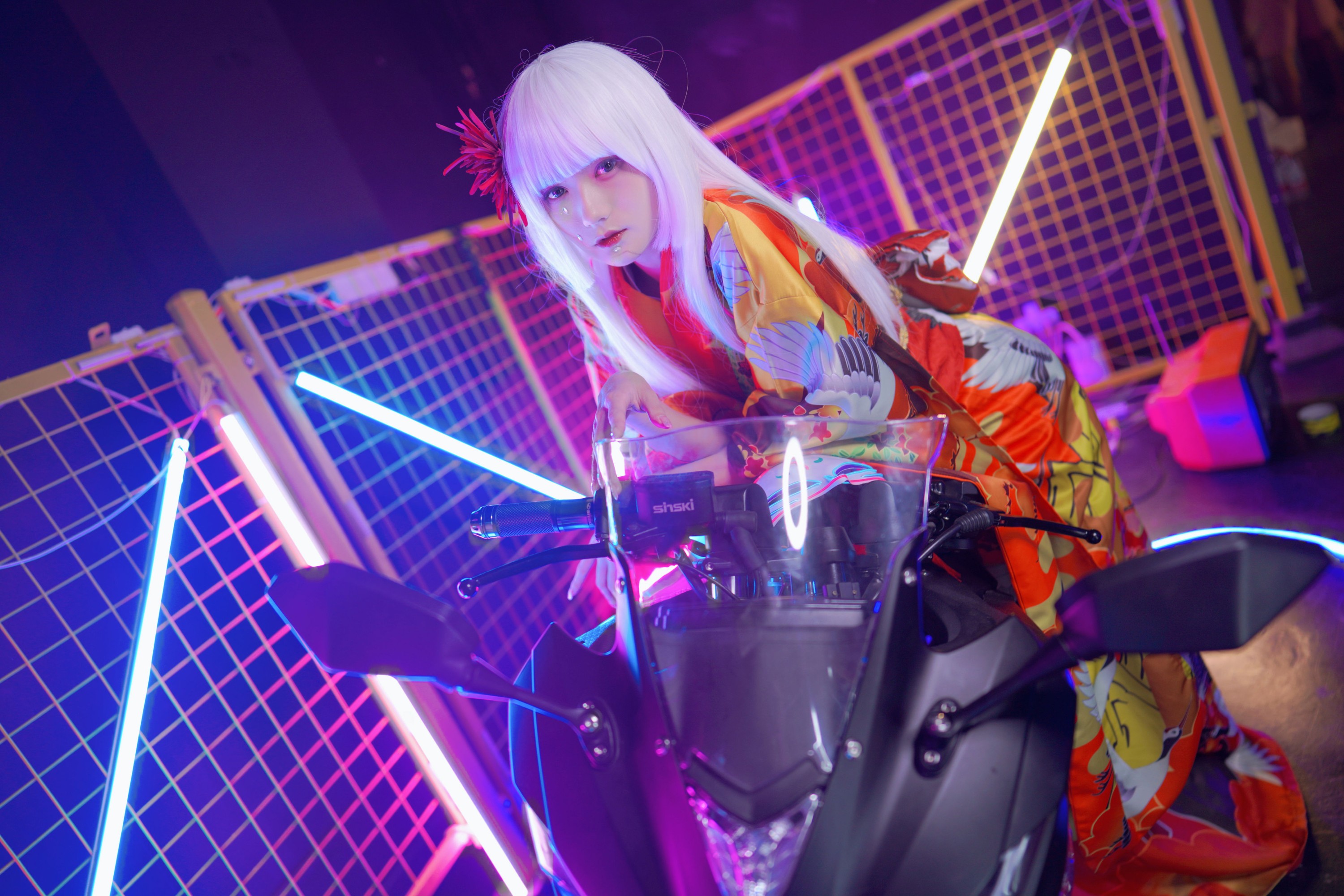 图片[6]-兔子Zzz不吃胡萝卜 – 《赛博电子姬》[33P]-COS写真在线网