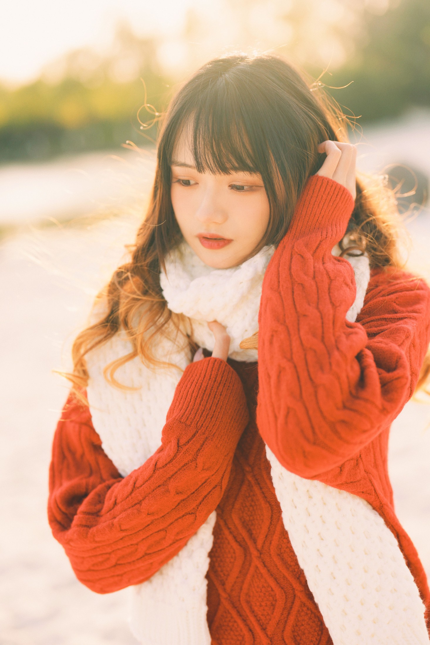 图片[3]-兔子Zzz不吃胡萝卜 – 《认真的雪》[22P]-COS写真在线网