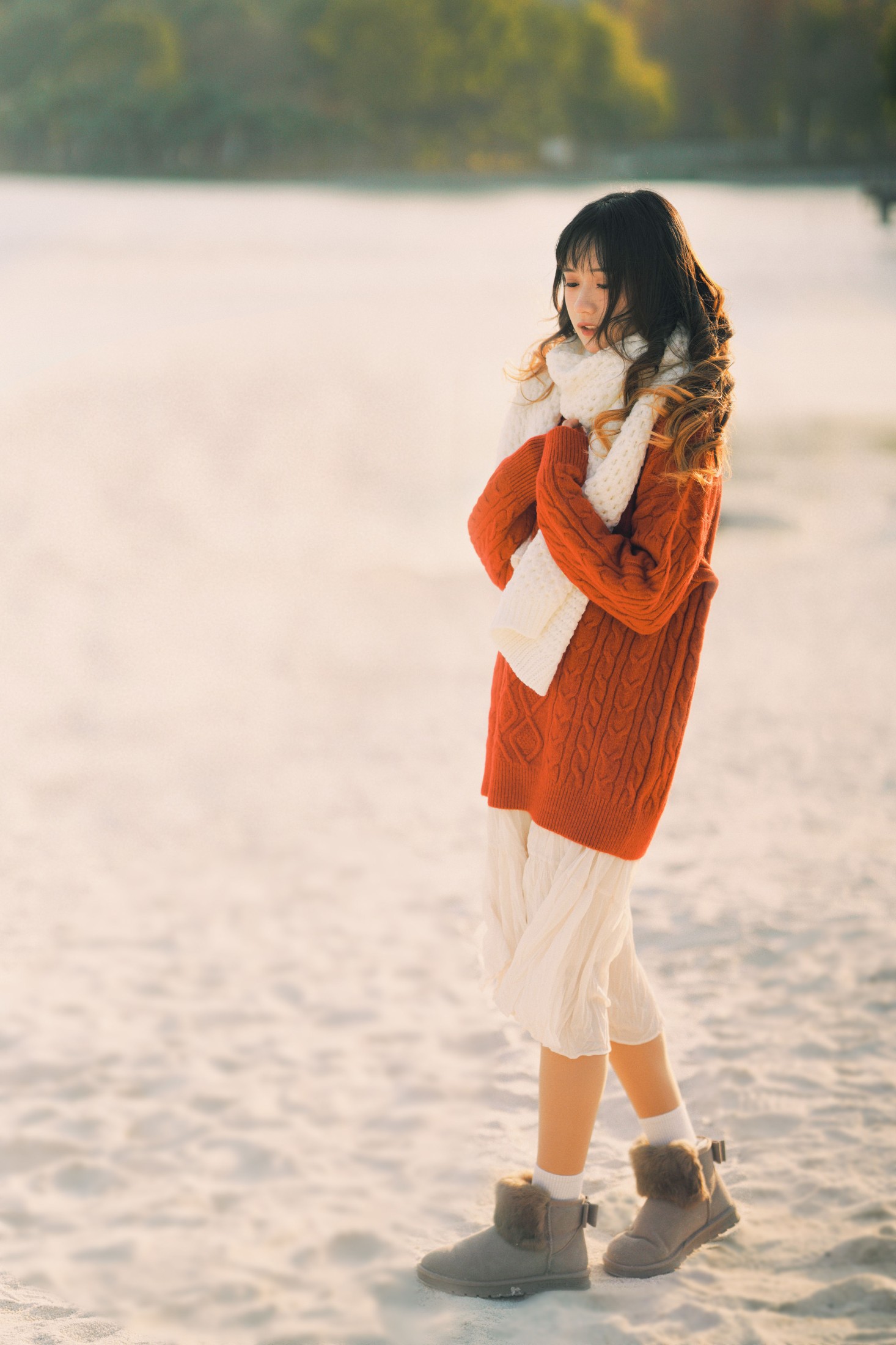 图片[4]-兔子Zzz不吃胡萝卜 – 《认真的雪》[22P]-COS写真在线网