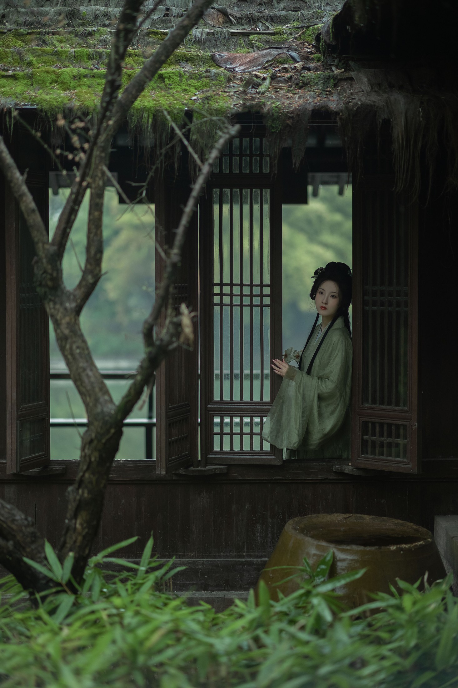 图片[6]-沈云缭 – 《绿意晓声浓》[38P]-COS写真在线网