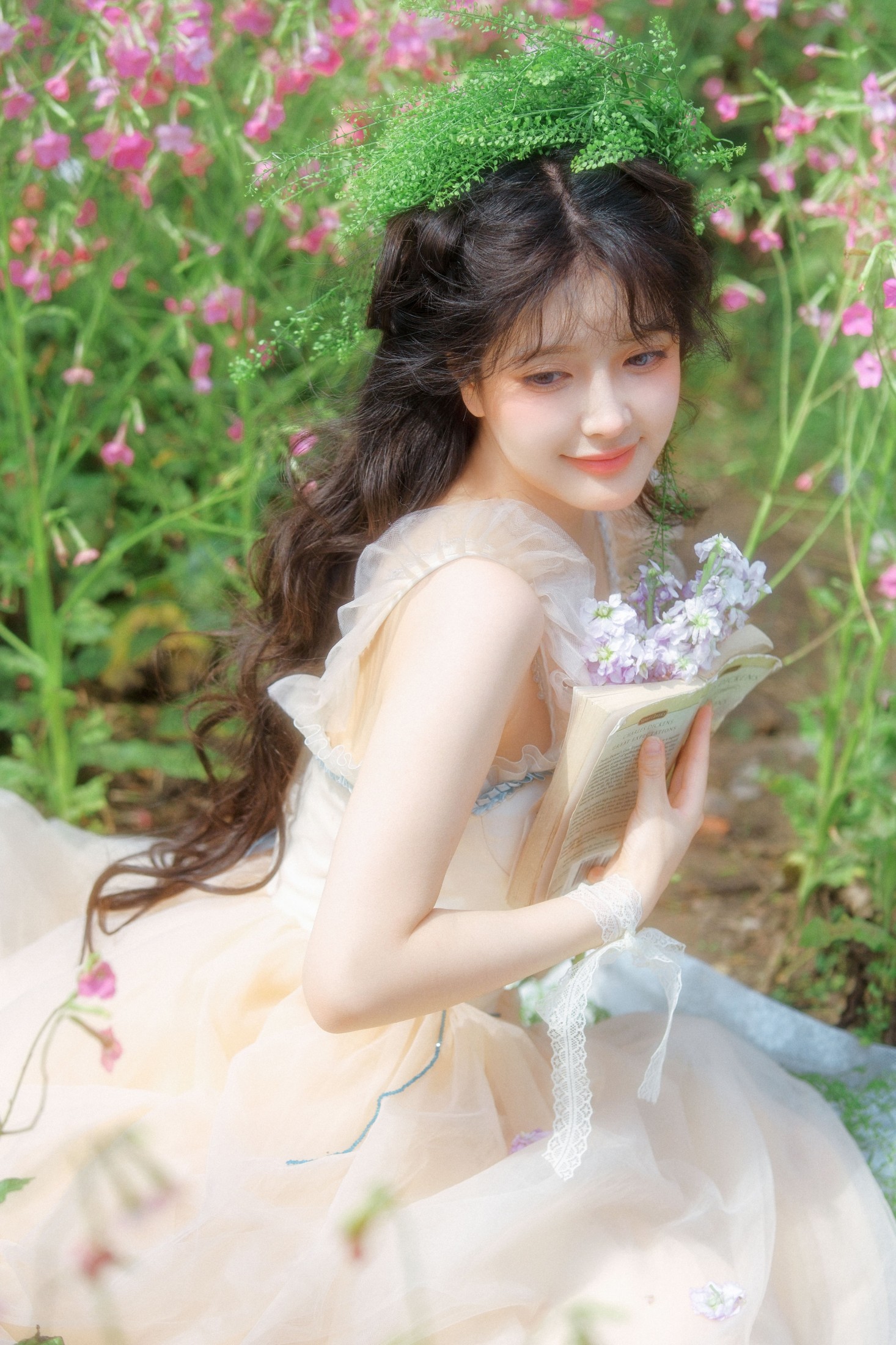 图片[6]-星之卡桃 – 《花丛起舞》[20P]-COS写真在线网