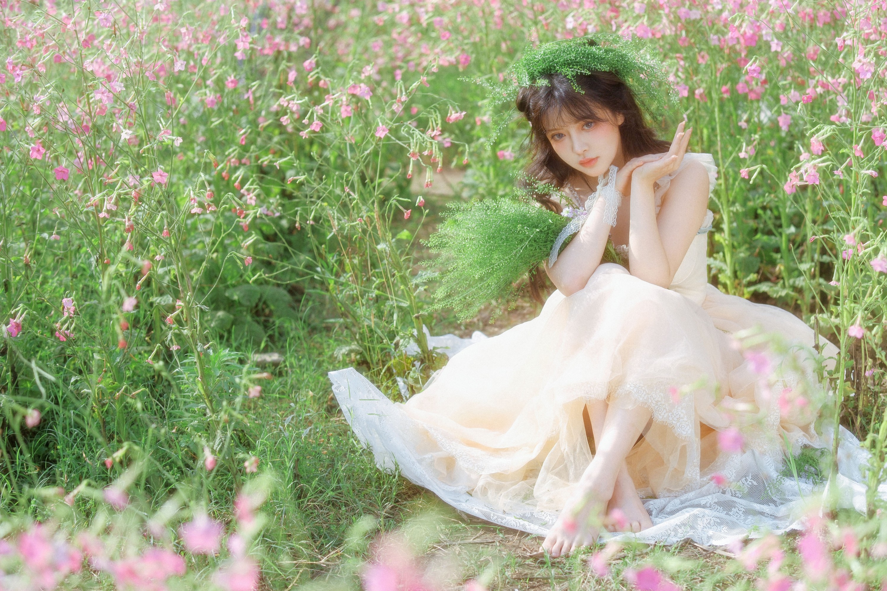 图片[4]-星之卡桃 – 《花丛起舞》[20P]-COS写真在线网