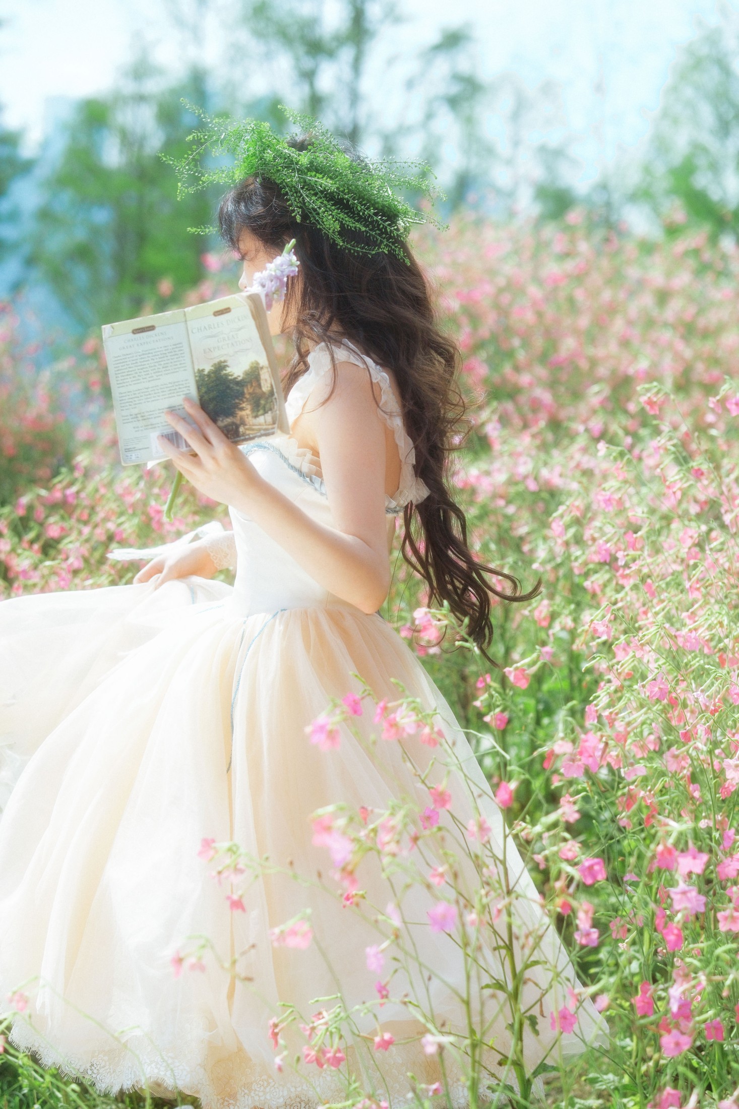 图片[5]-星之卡桃 – 《花丛起舞》[20P]-COS写真在线网