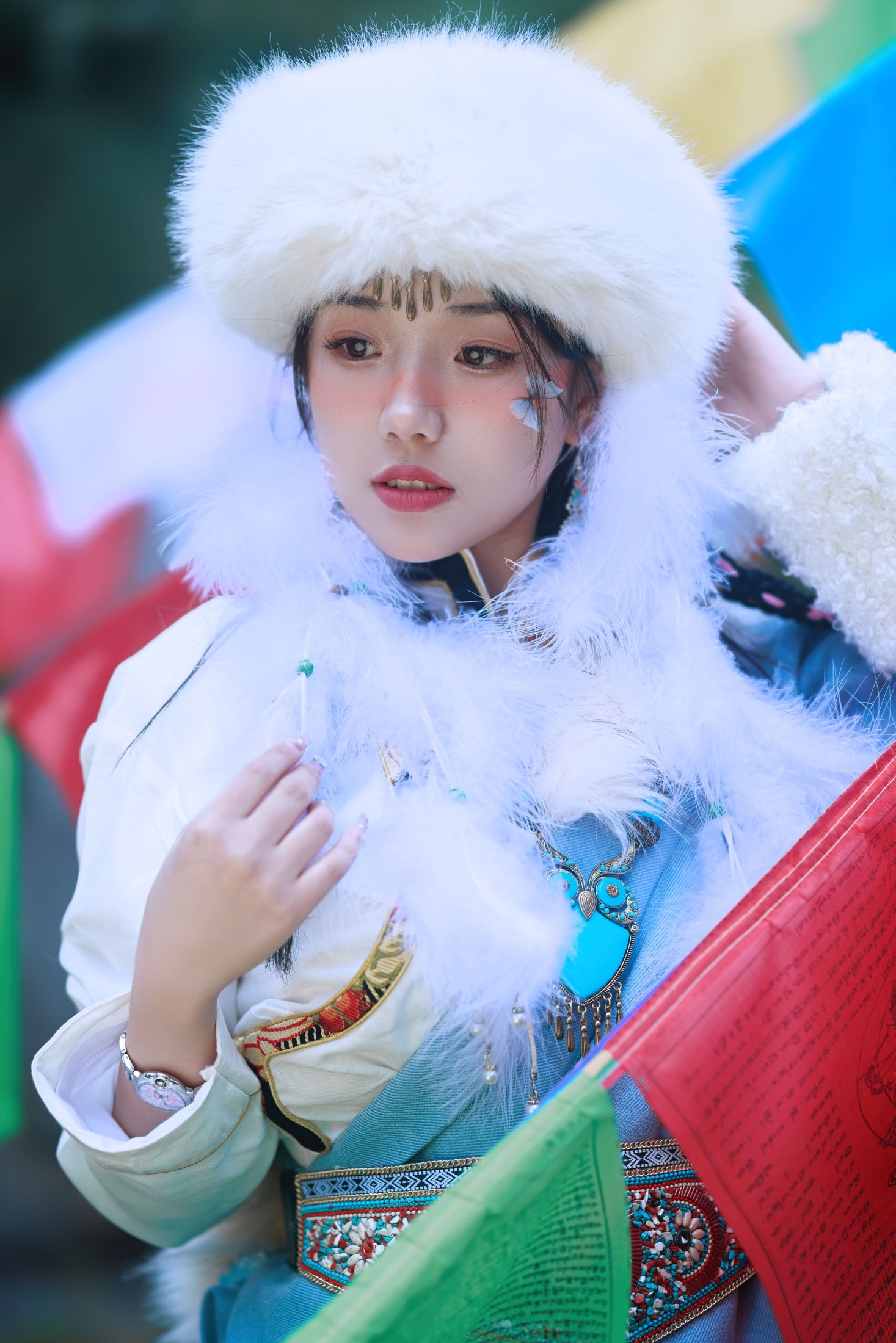 图片[5]-裴同学 – 《藏服女孩》[29P]-COS写真在线网