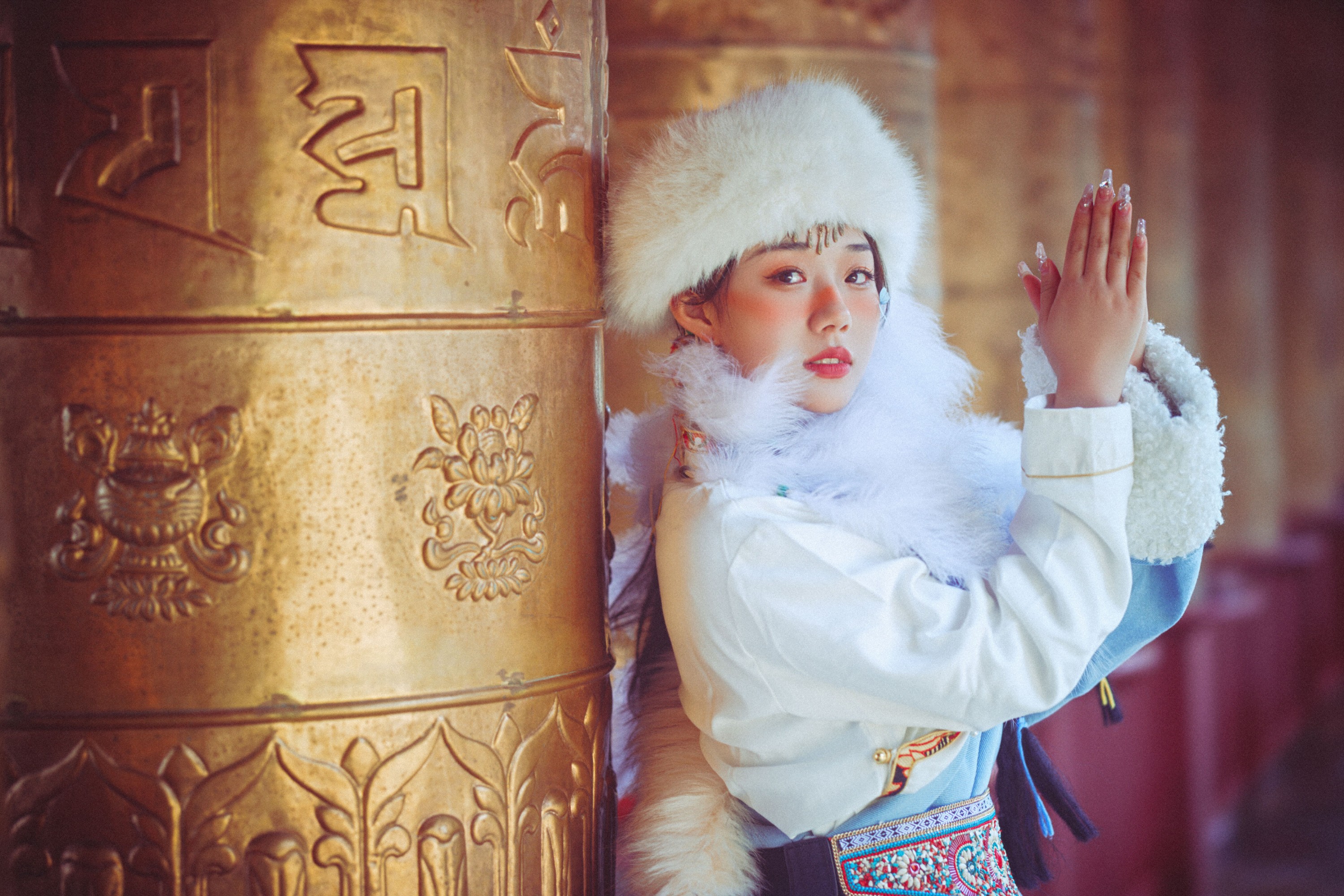 图片[6]-裴同学 – 《藏服女孩》[29P]-COS写真在线网