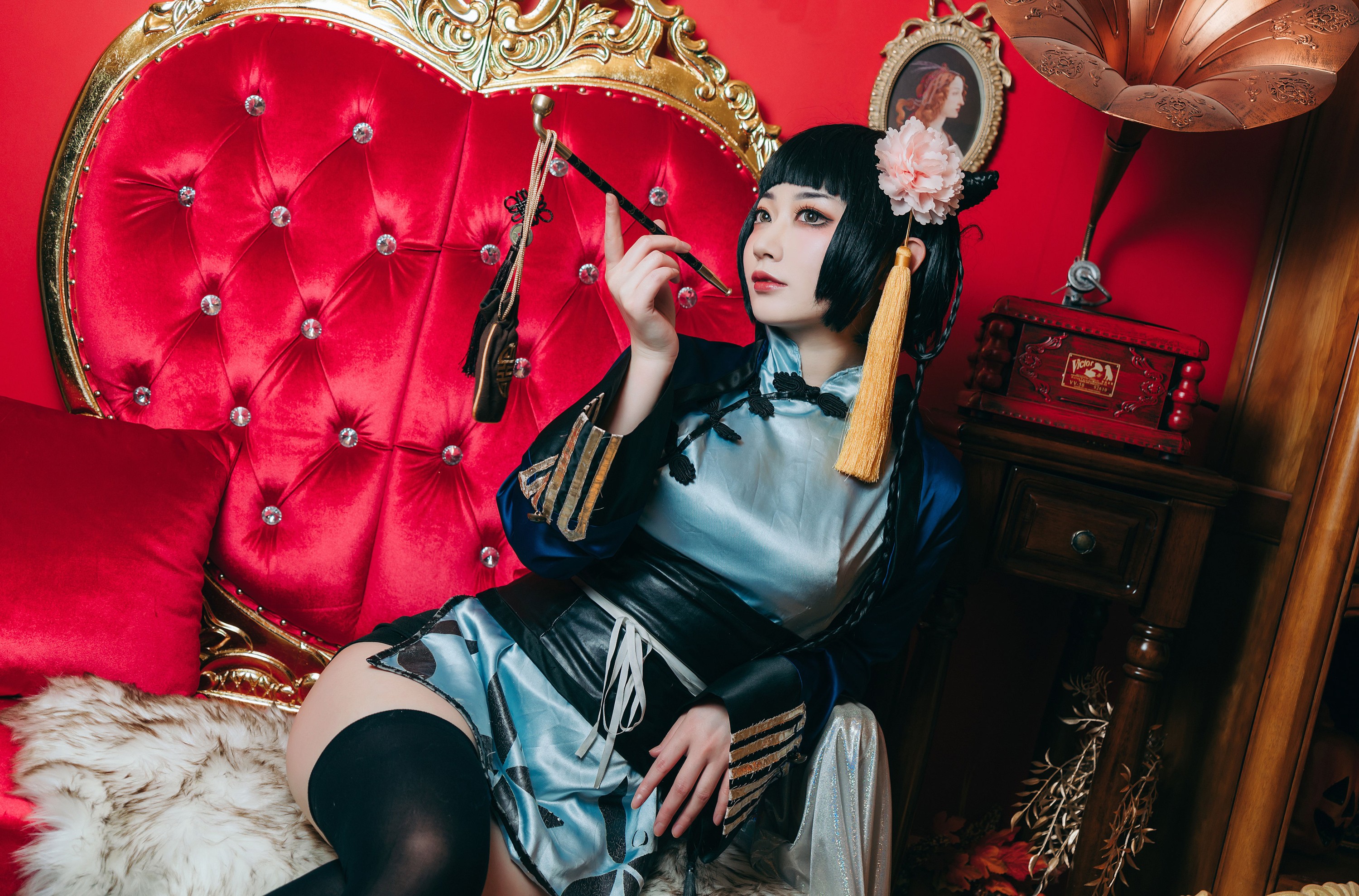 图片[3]-桃墨公子x – 《美丽的蓝猫》[21P]-COS写真在线网