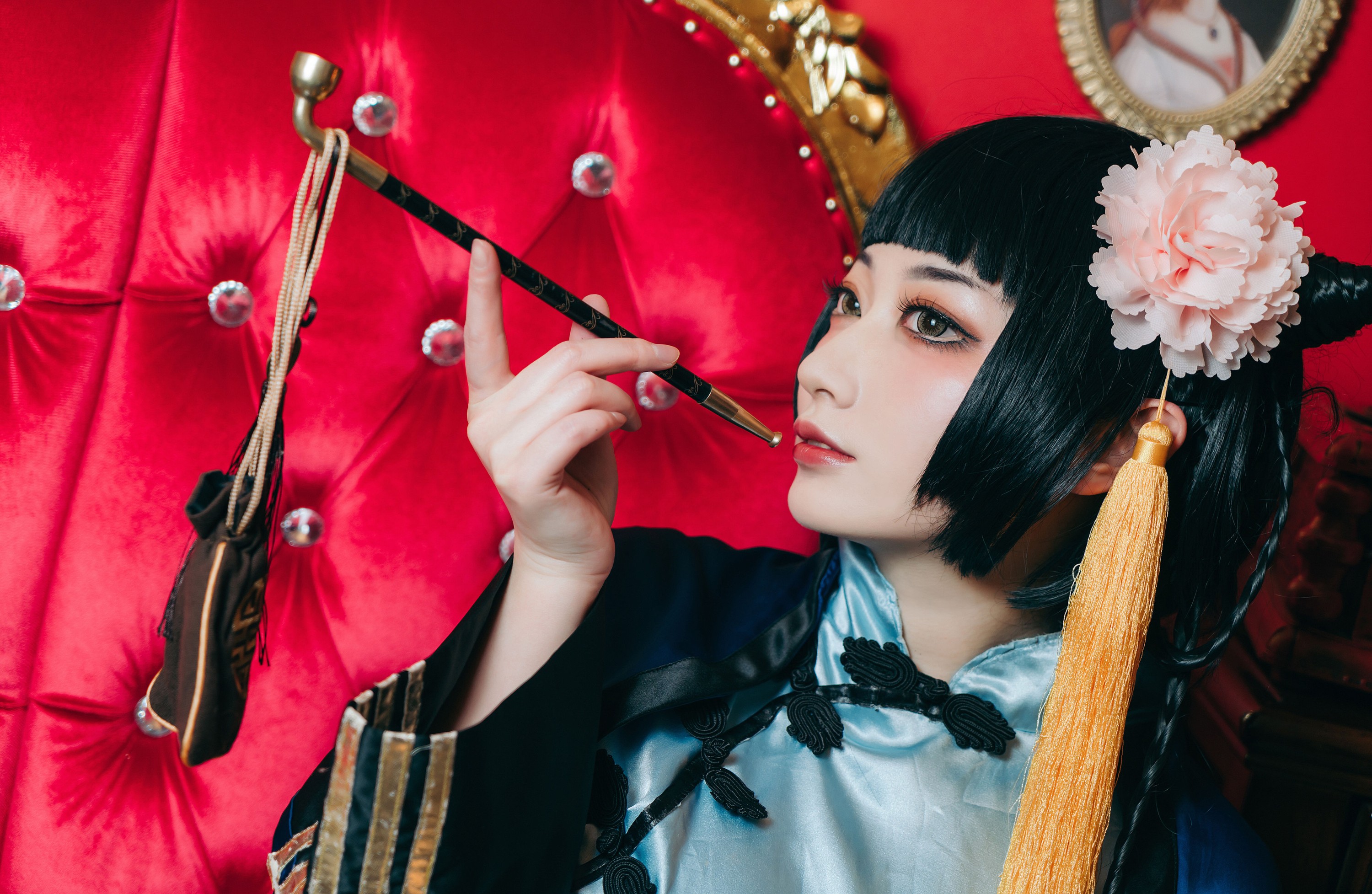 图片[4]-桃墨公子x – 《美丽的蓝猫》[21P]-COS写真在线网